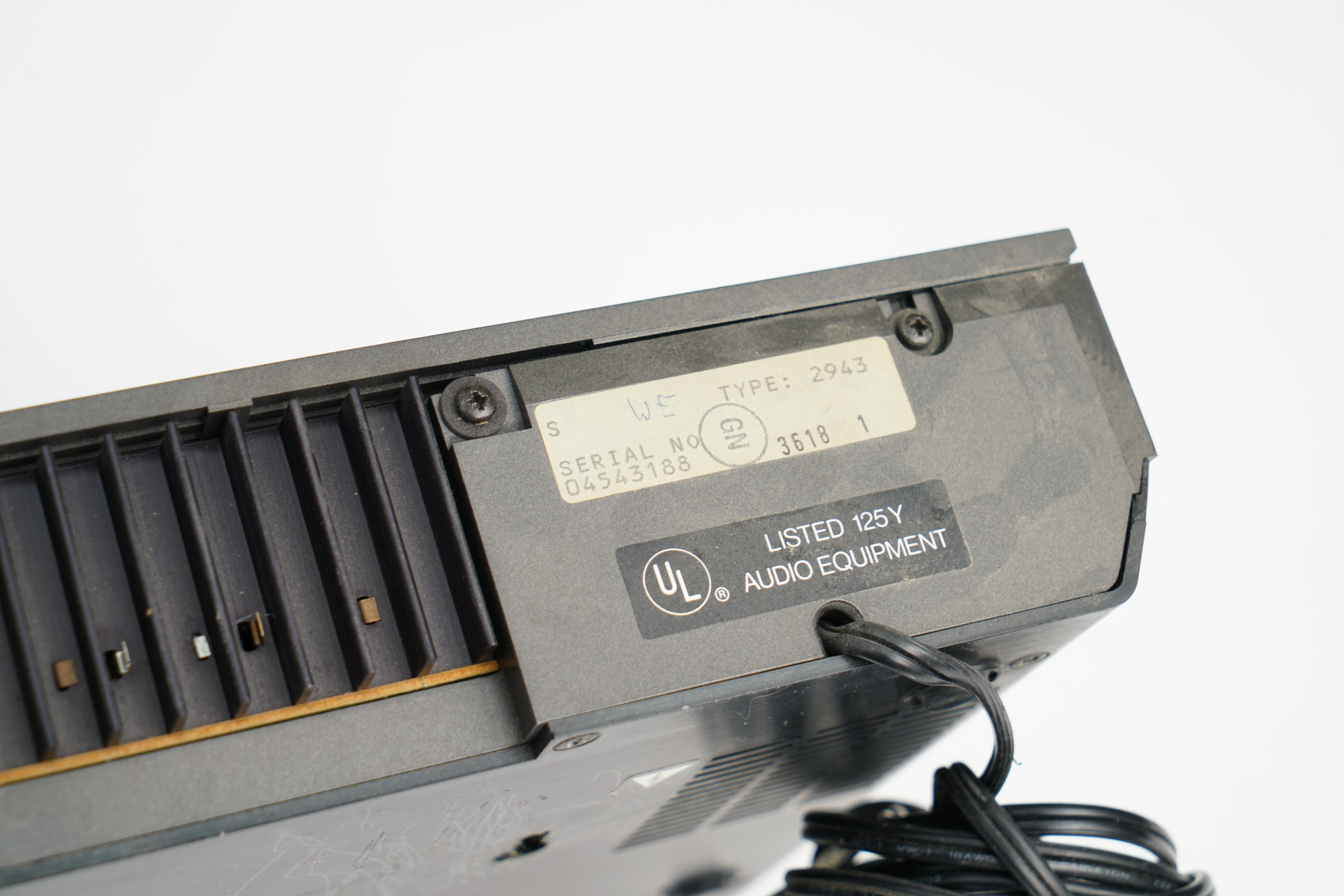 1986 Bang & Olufsen Turntable, Tuner, Cassette Deck and CD Player