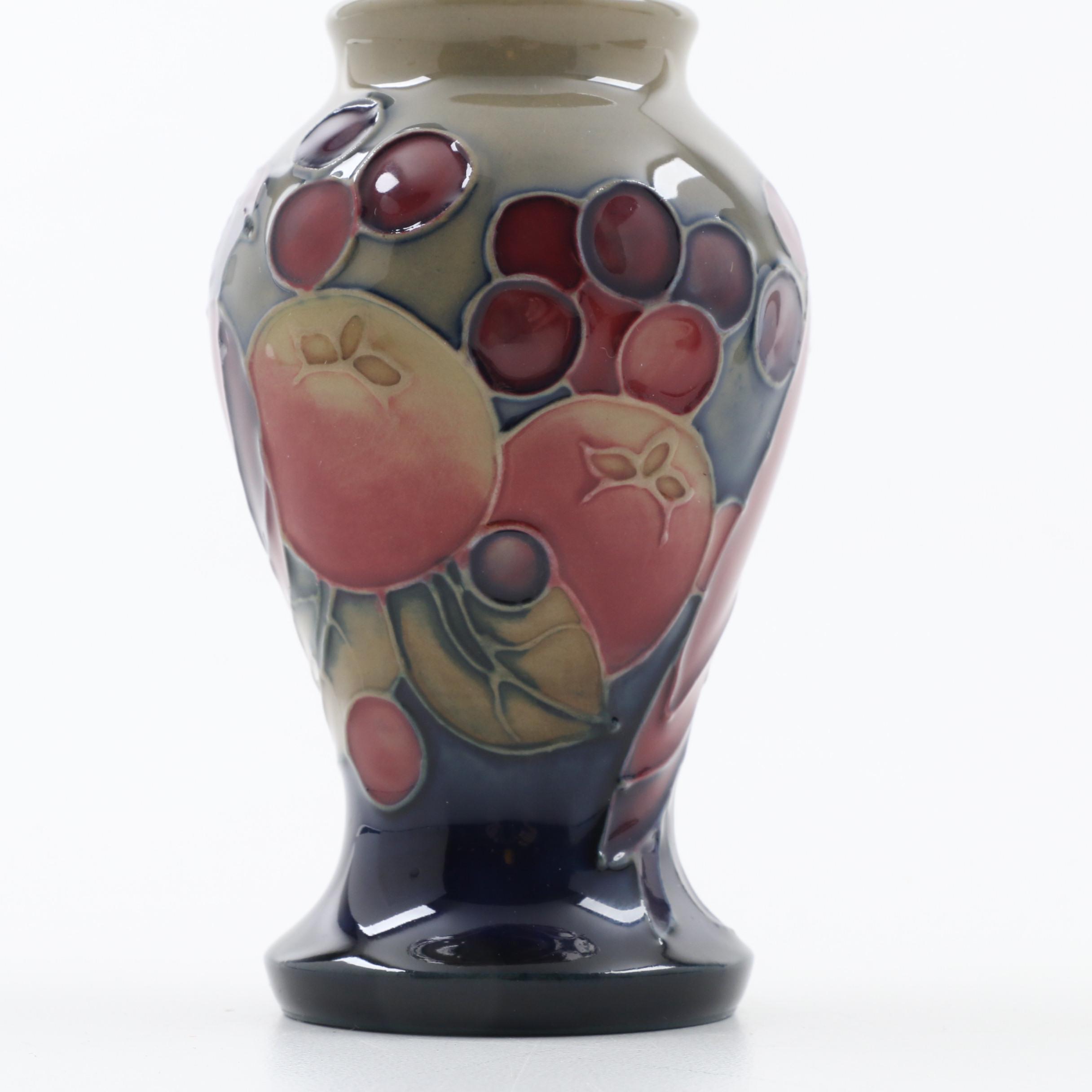 Moorcroft "Finch" Cabinet Vase
