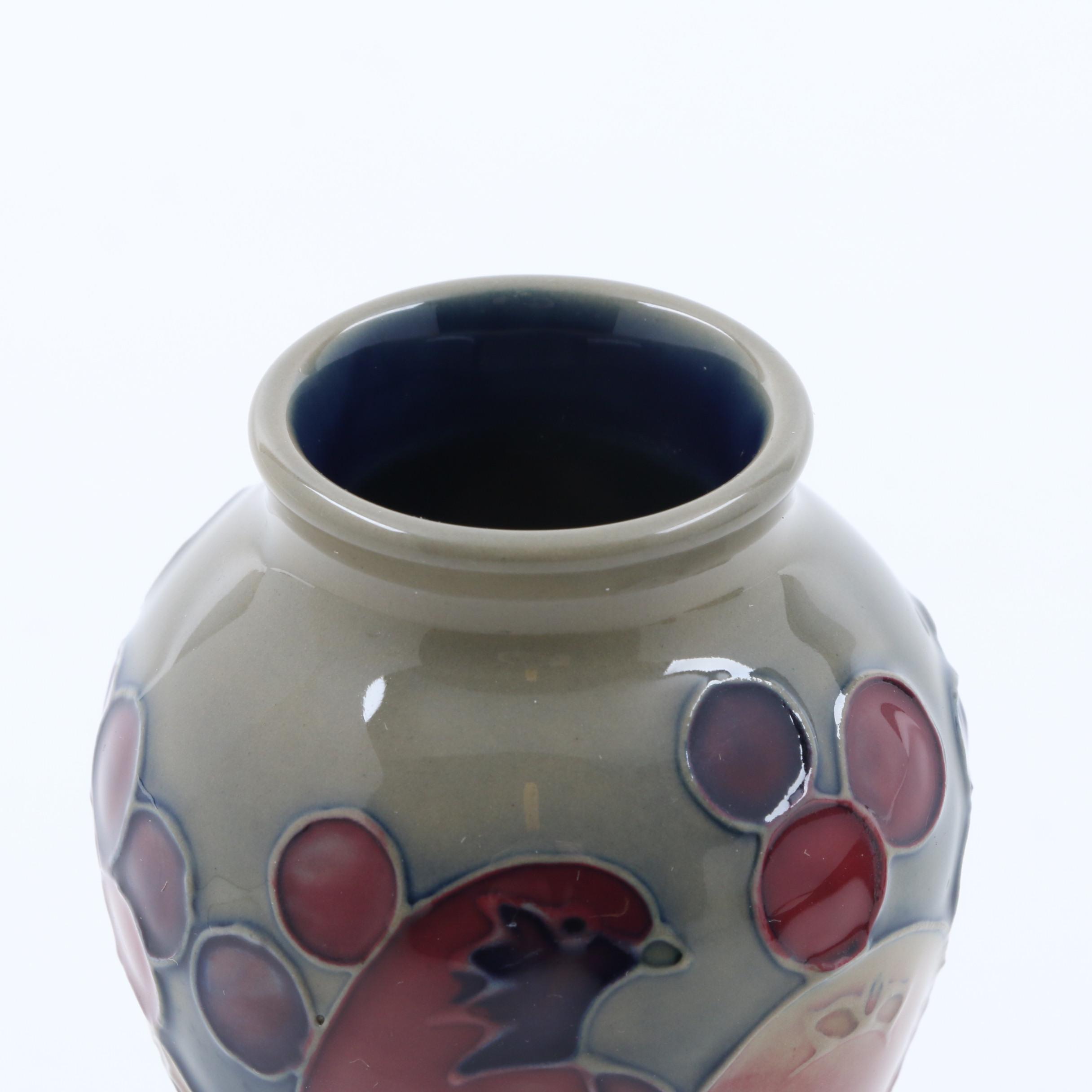 Moorcroft "Finch" Cabinet Vase