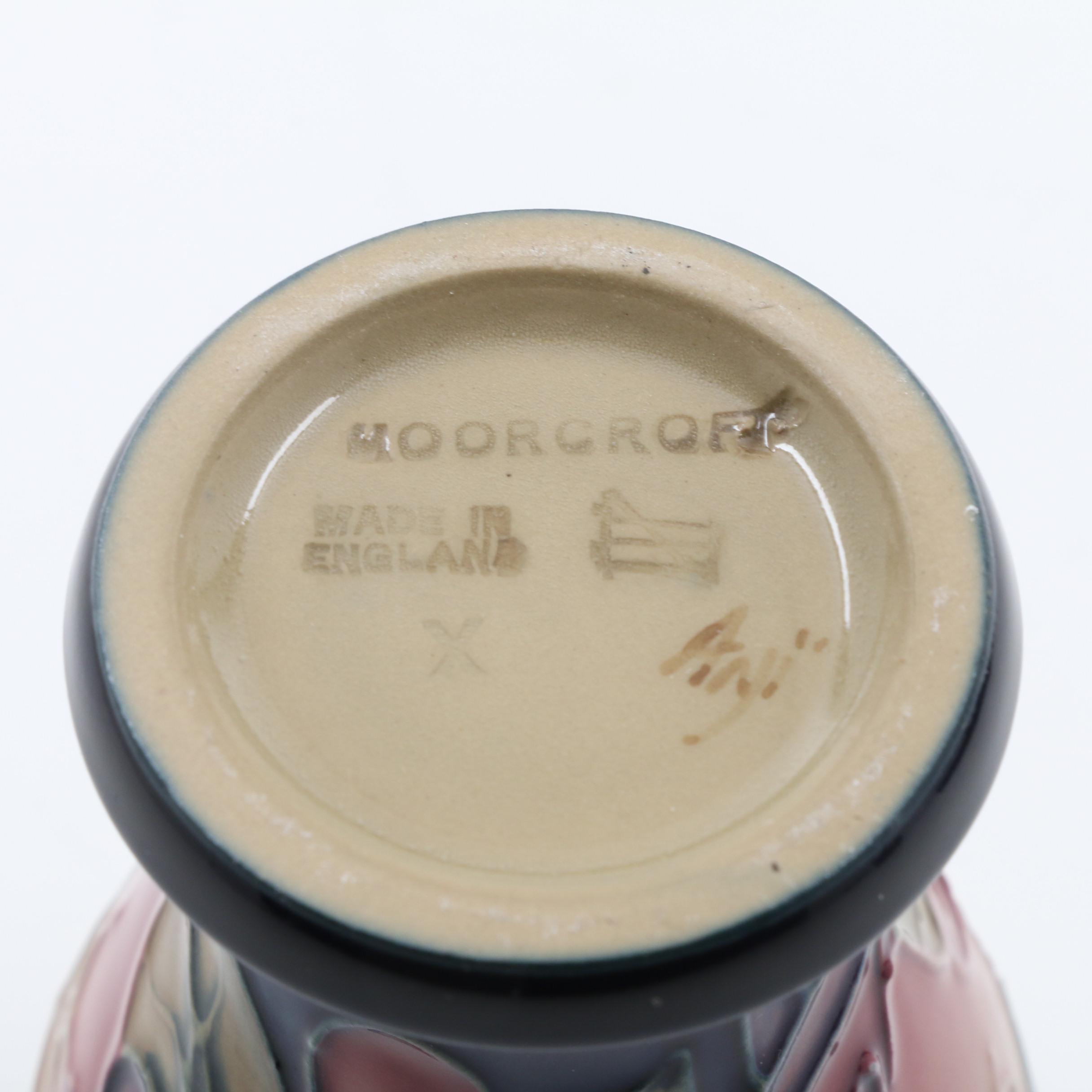 Moorcroft "Finch" Cabinet Vase