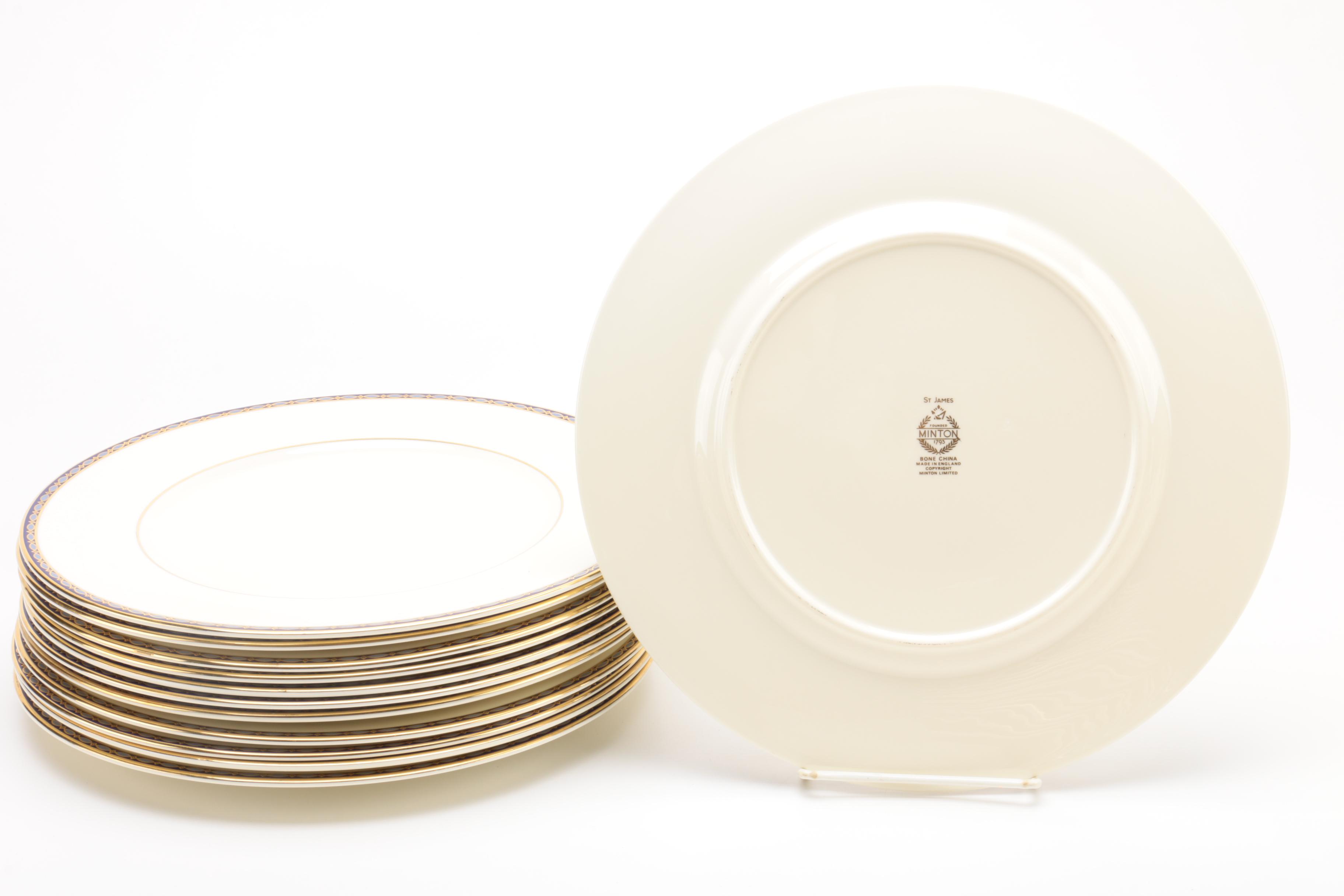 Minton "St. James" China Service For Twelve