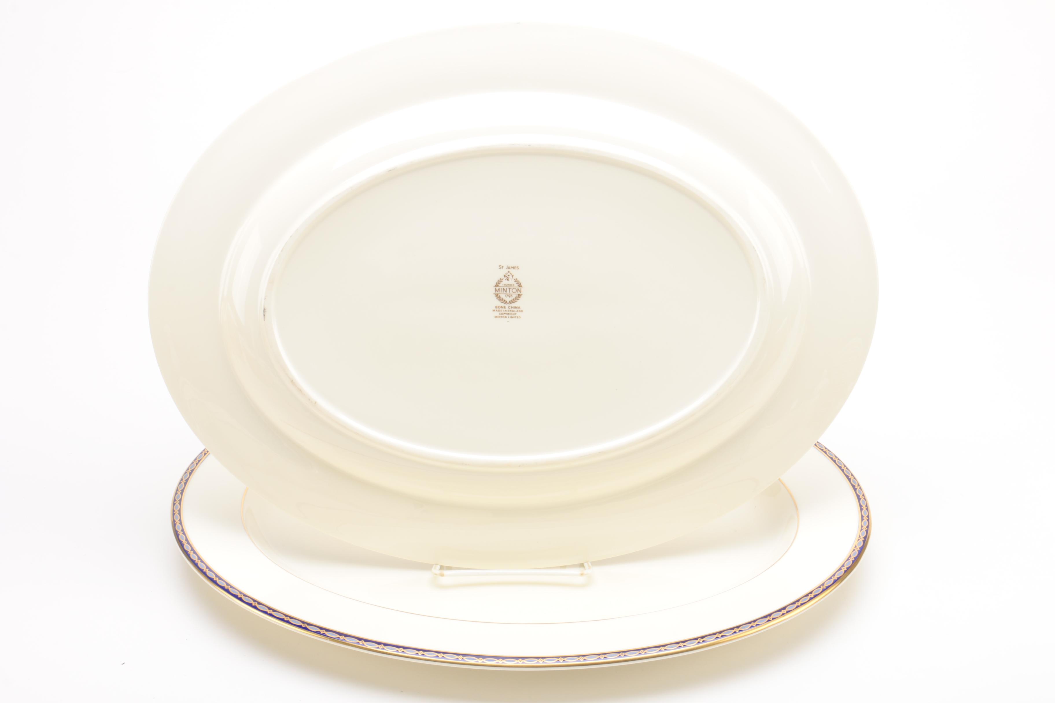 Minton "St. James" China Service For Twelve