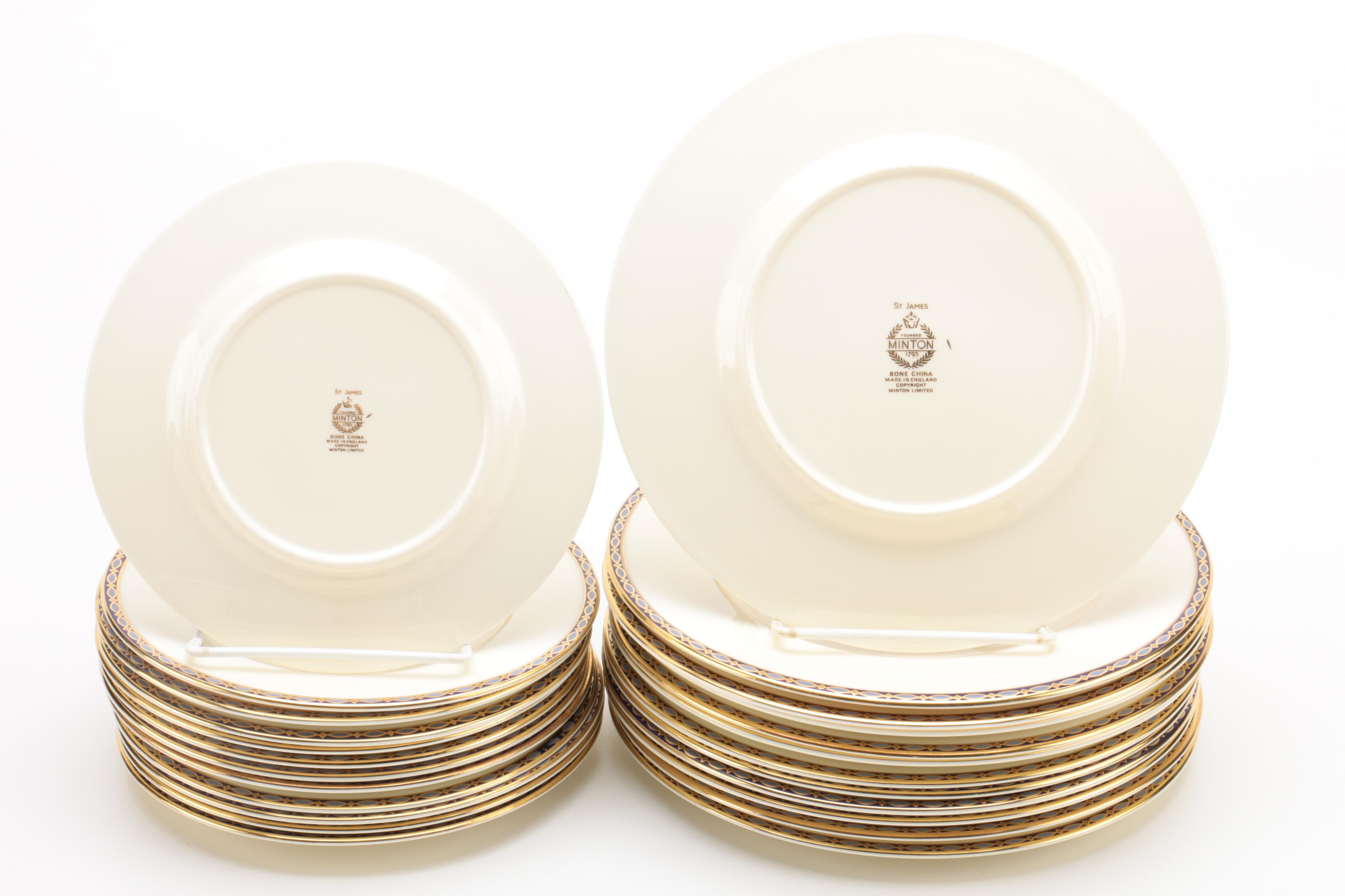 Minton "St. James" China Service For Twelve