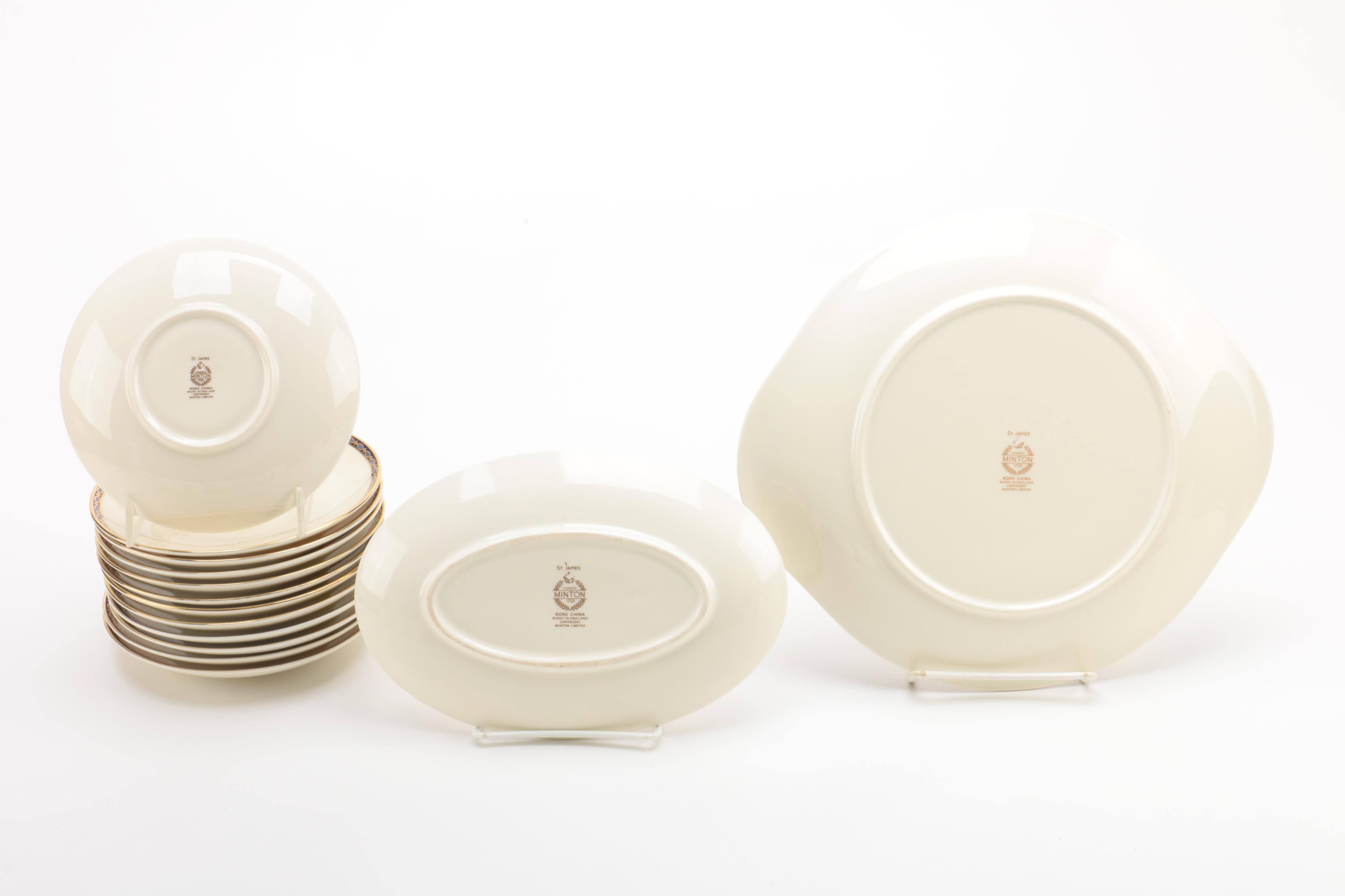 Minton "St. James" China Service For Twelve