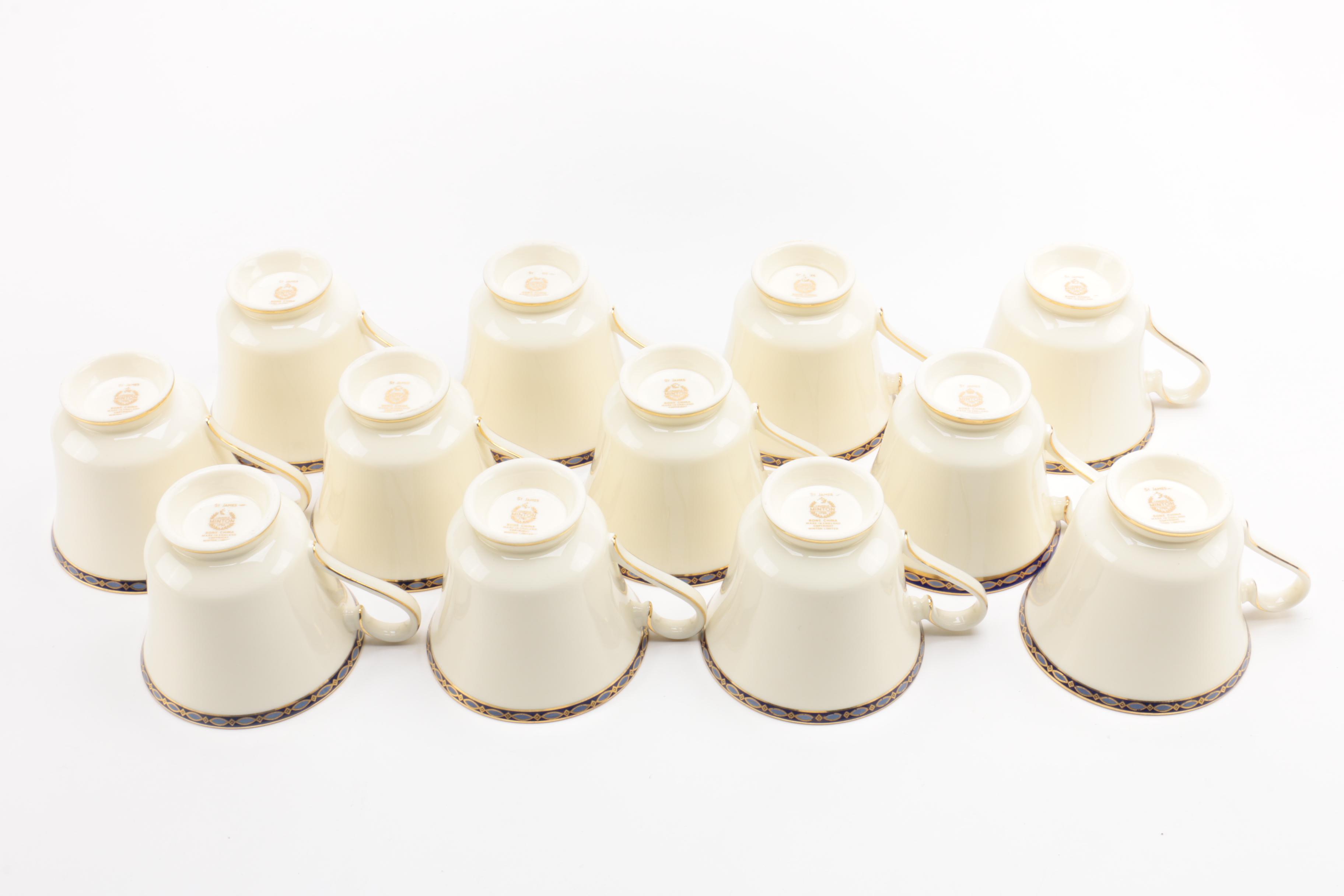 Minton "St. James" China Service For Twelve