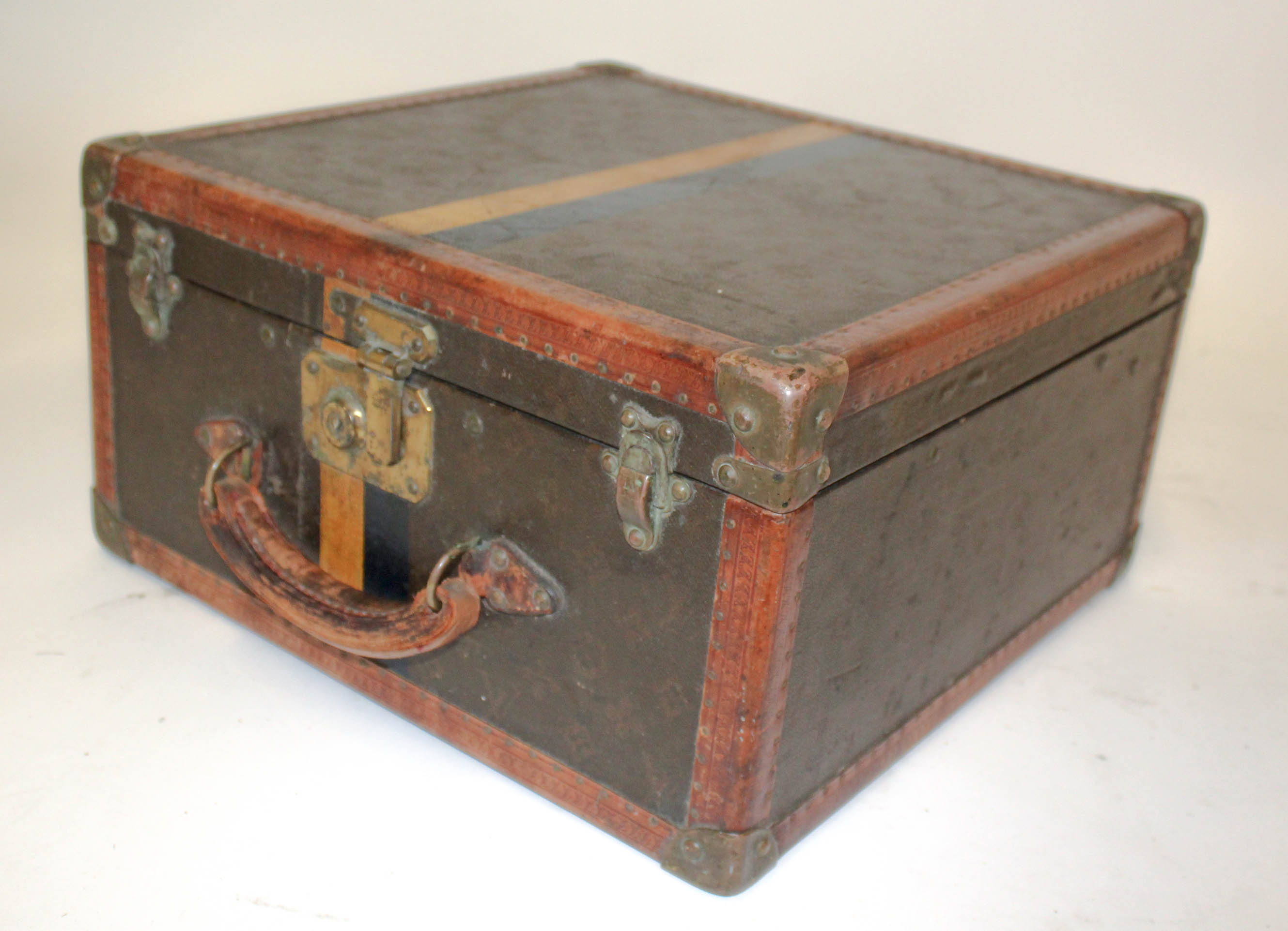 Vintage Louis Vuitton Monogram Canvas Hat Box