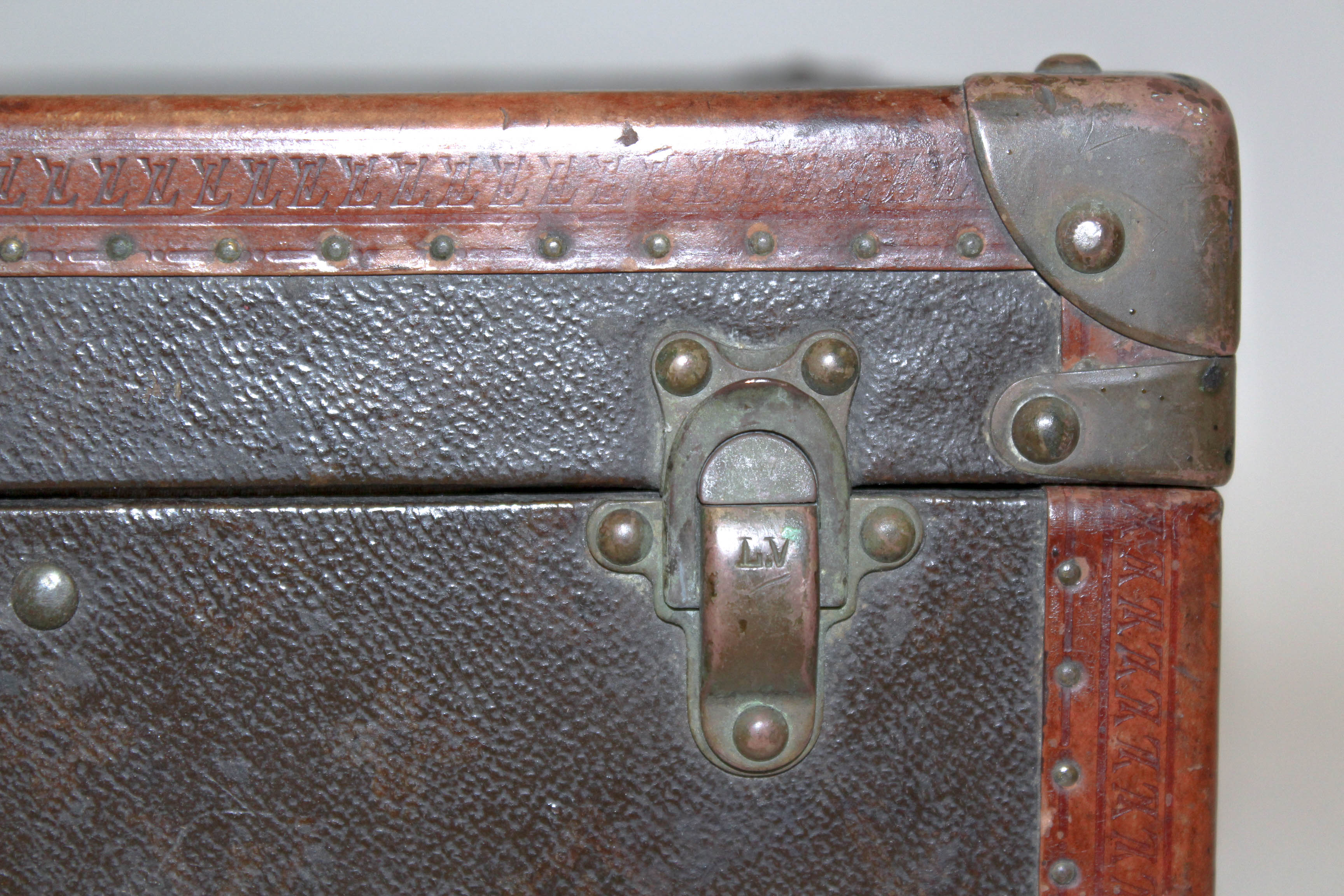 Vintage Louis Vuitton Monogram Canvas Hat Box