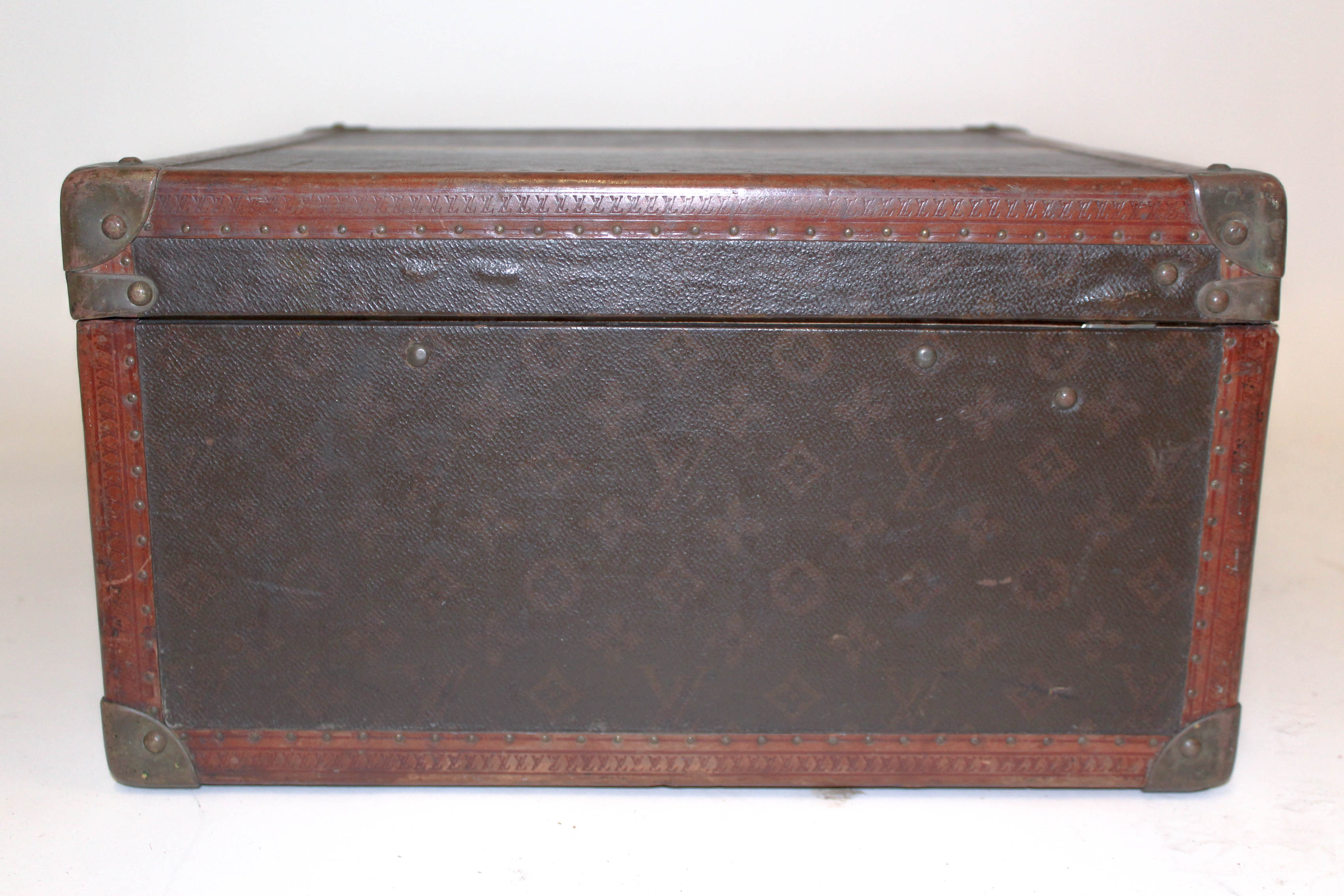 Vintage Louis Vuitton Monogram Canvas Hat Box