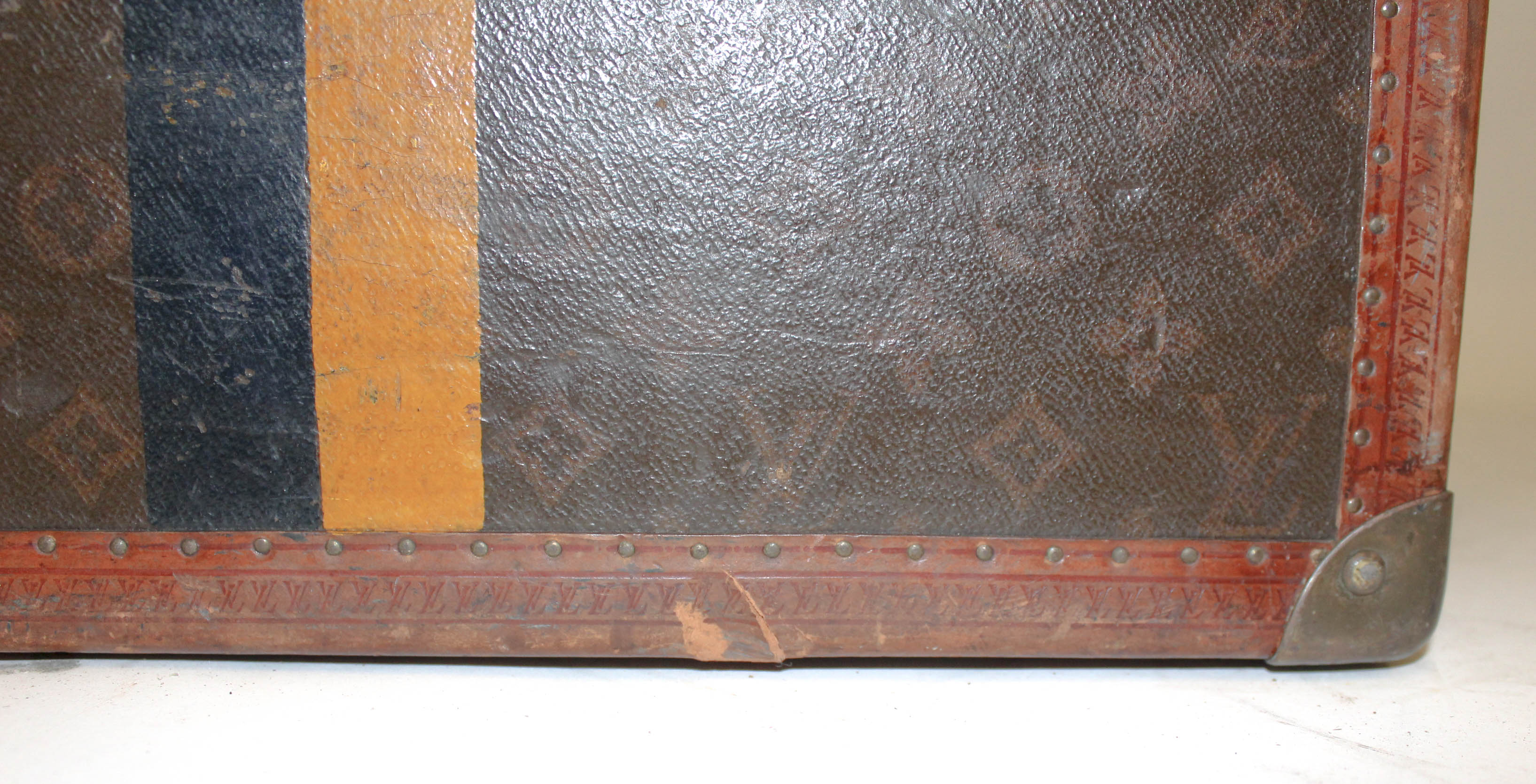 Vintage Louis Vuitton Monogram Canvas Hat Box