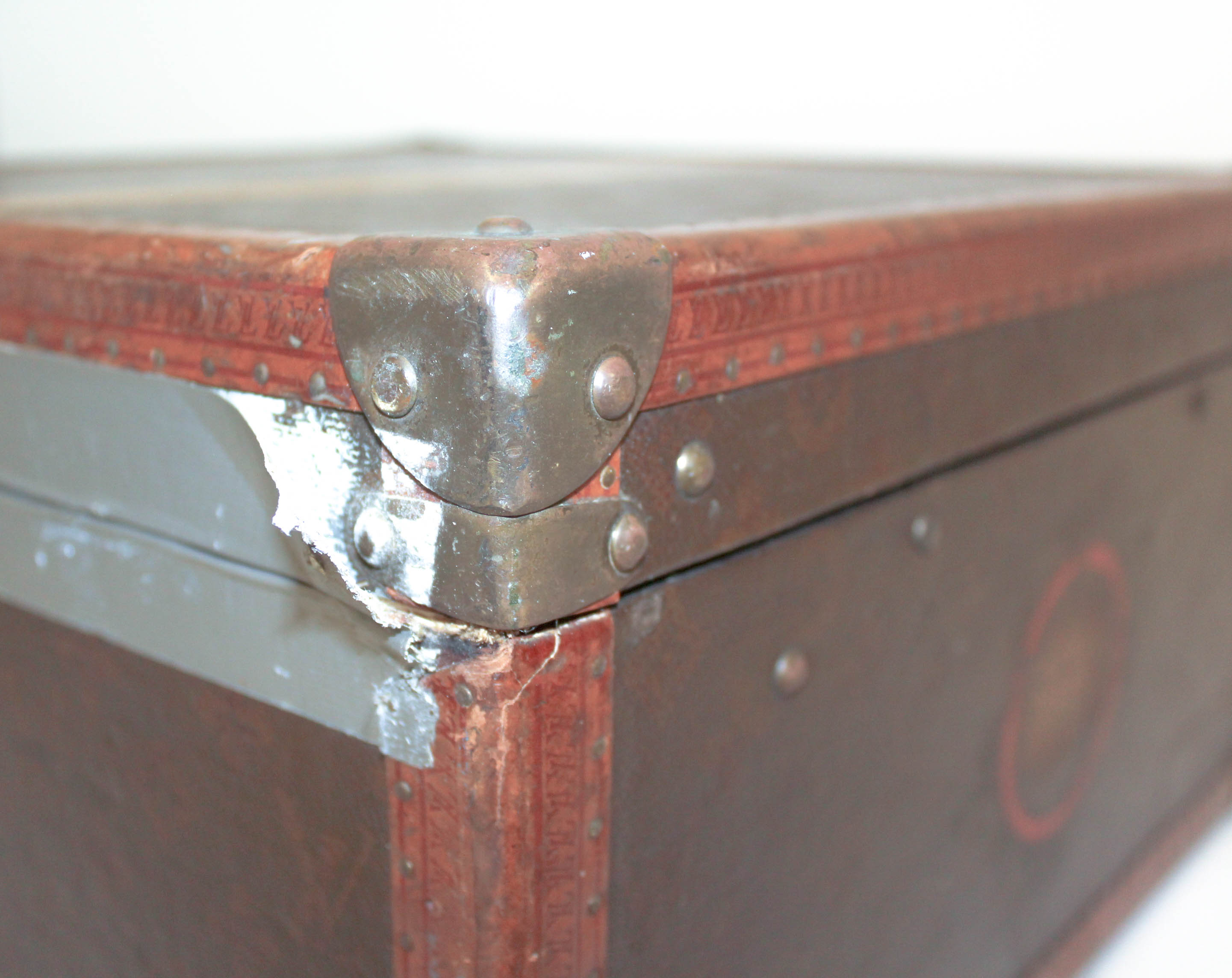 Vintage Louis Vuitton Monogram Canvas Hat Box