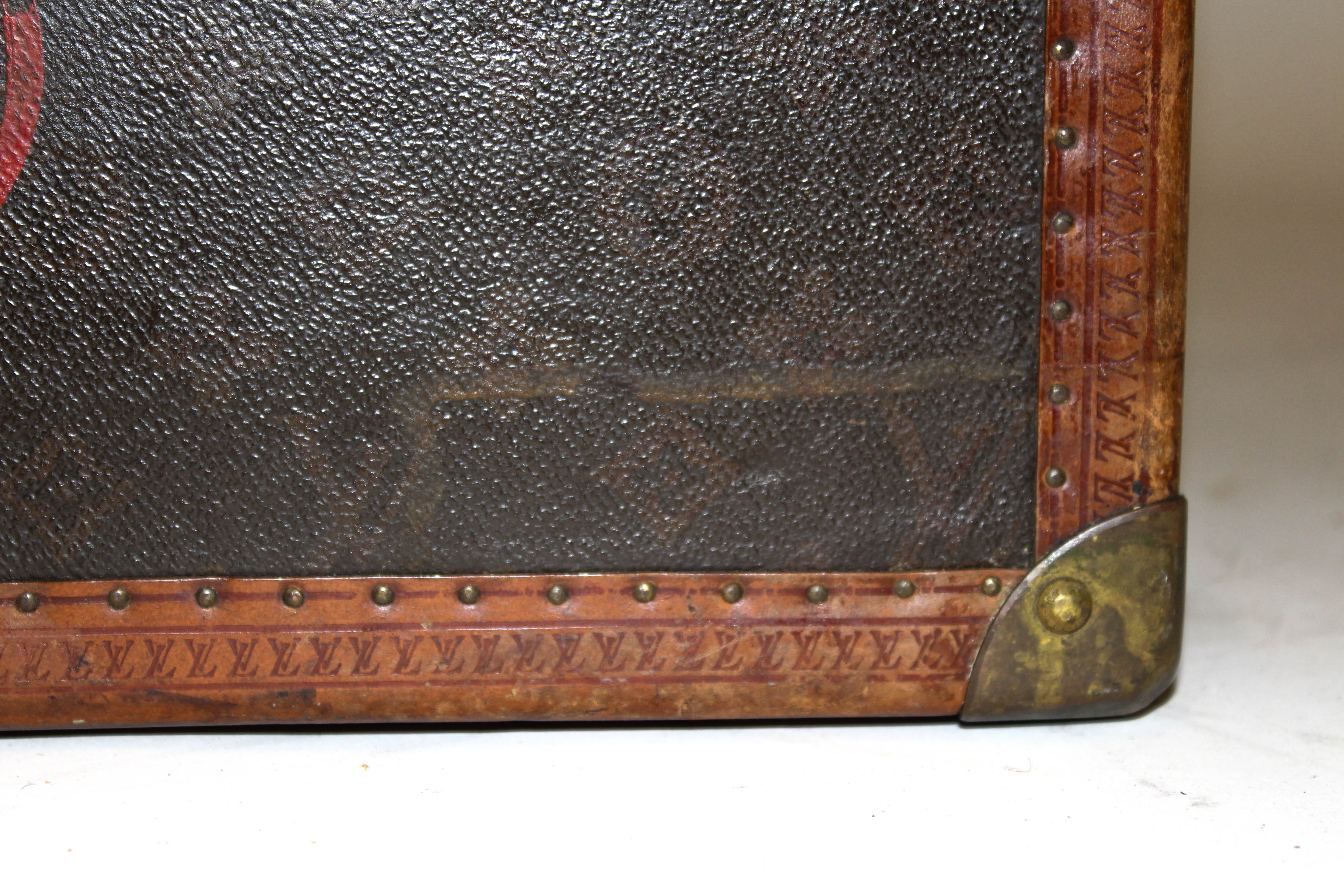 Vintage Louis Vuitton Monogram Canvas Hat Box