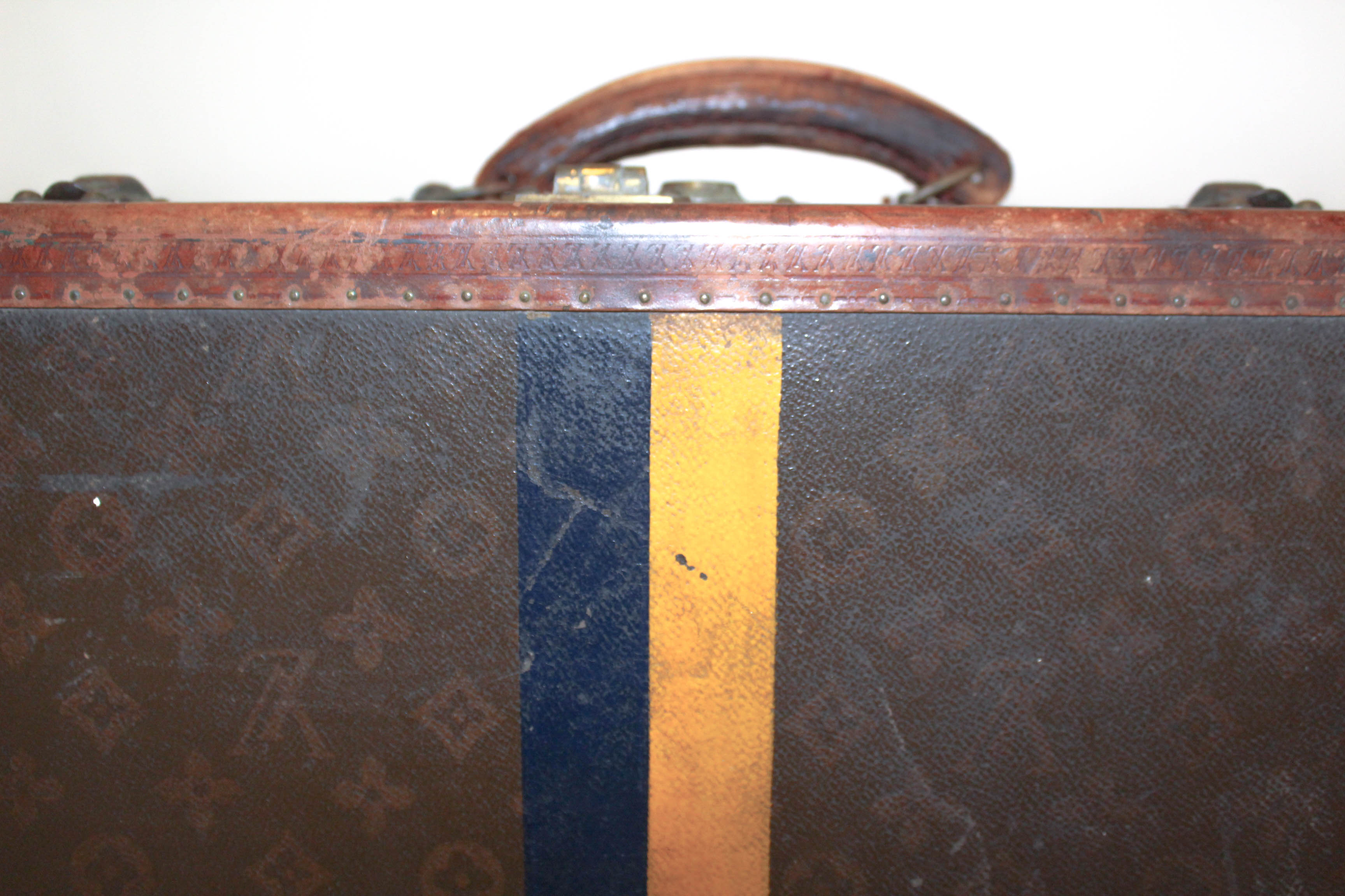 Vintage Louis Vuitton Monogram Canvas Hat Box
