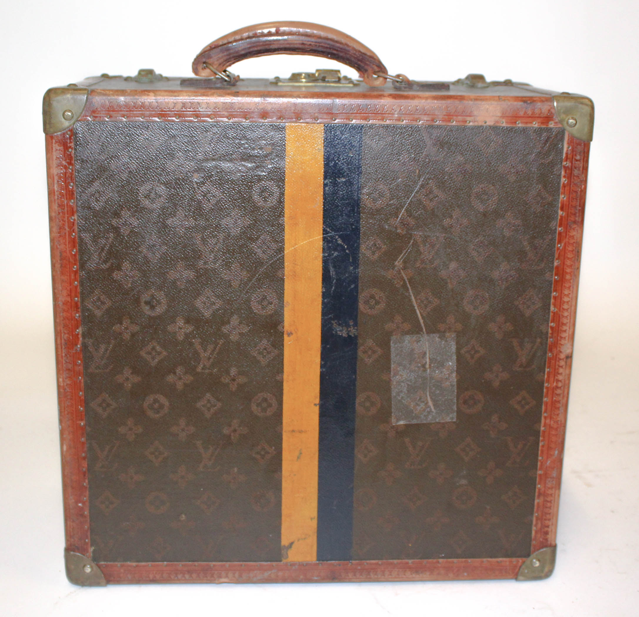 Vintage Louis Vuitton Monogram Canvas Hat Box