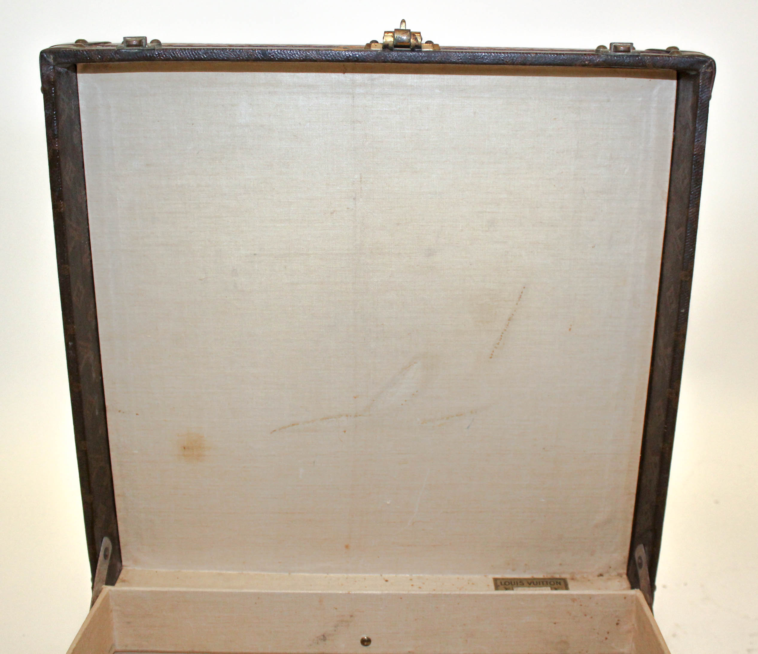 Vintage Louis Vuitton Monogram Canvas Hat Box