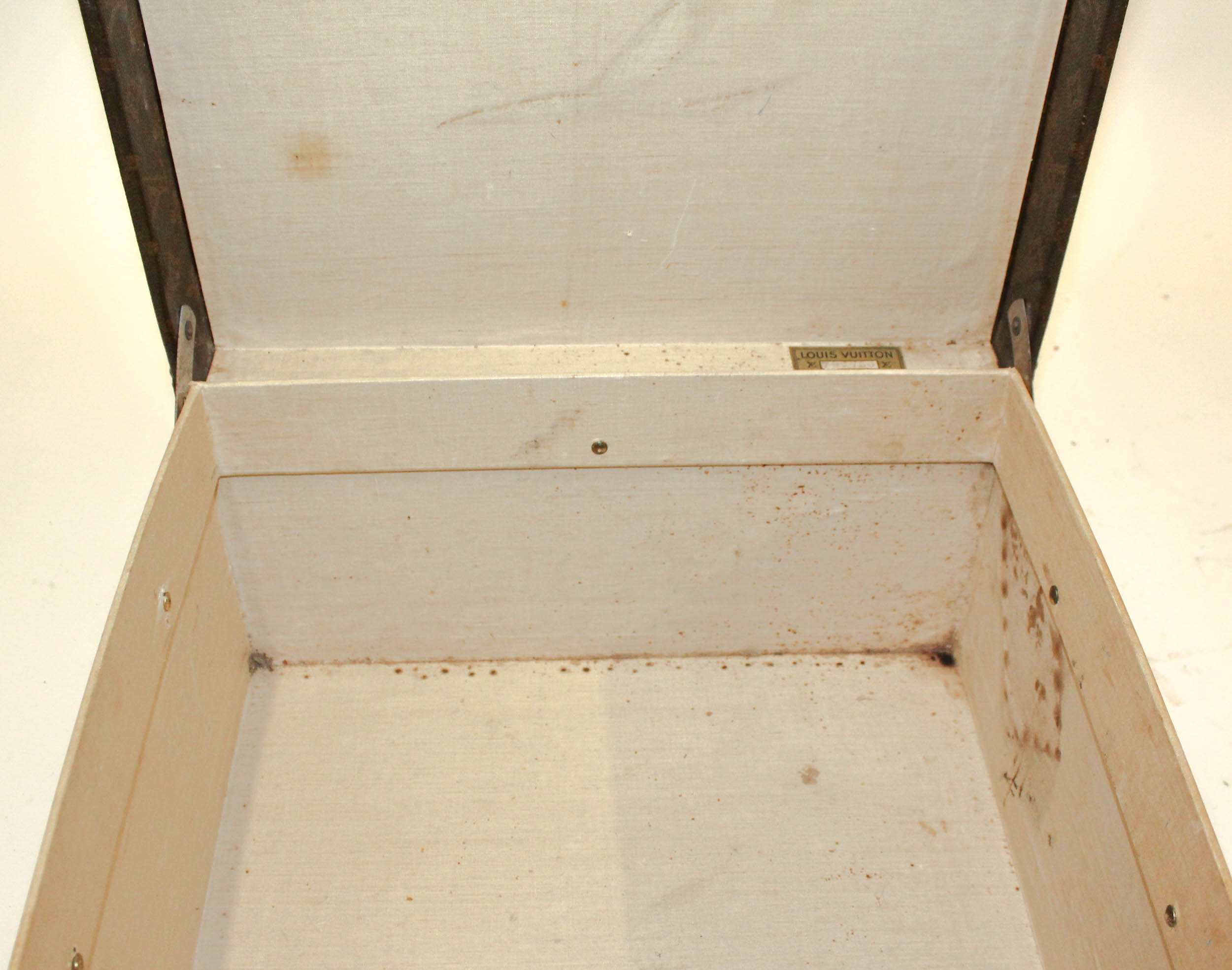 Vintage Louis Vuitton Monogram Canvas Hat Box