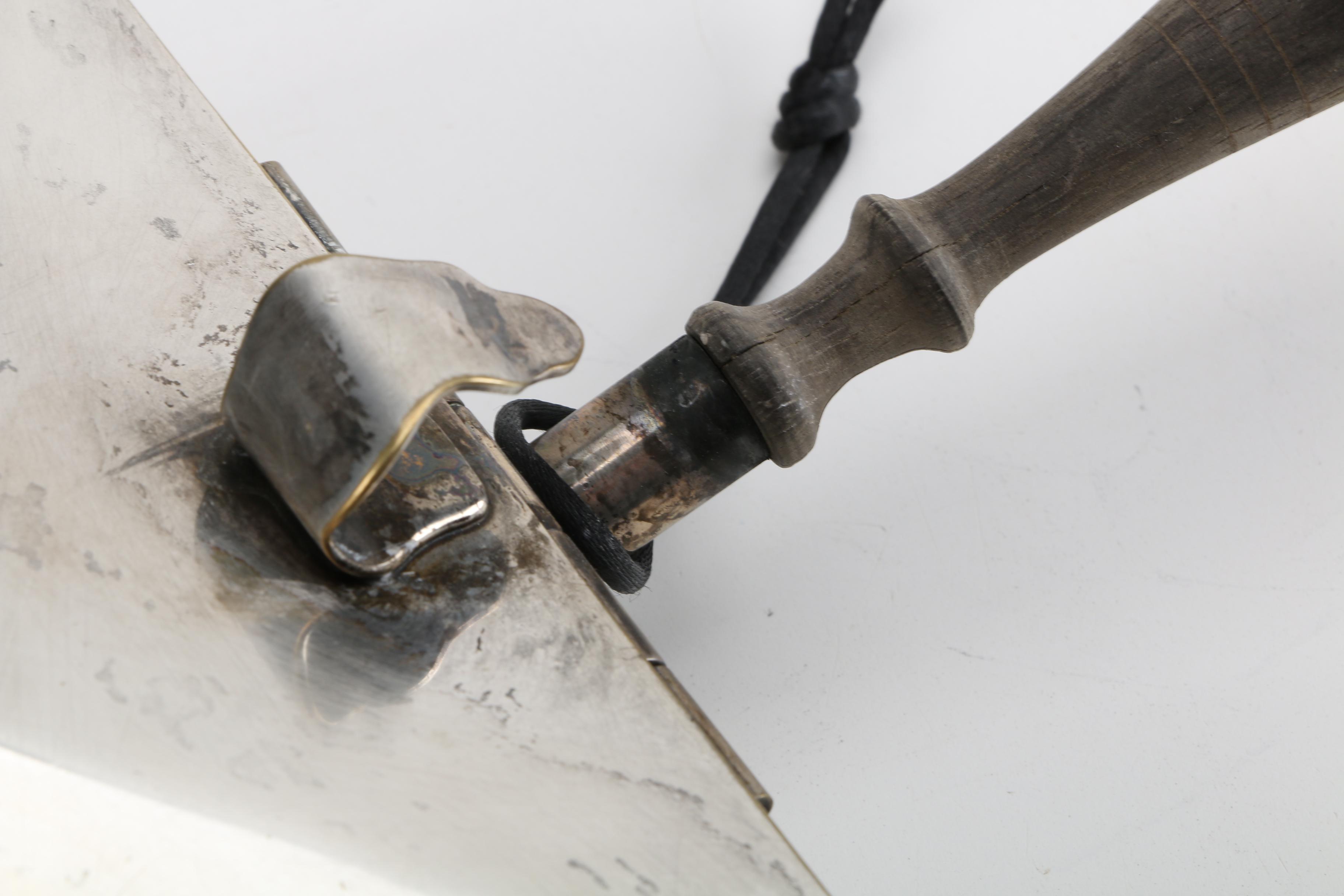 Godinger Silver Plate Crumb Catcher with Brush and Other Silent Butlers