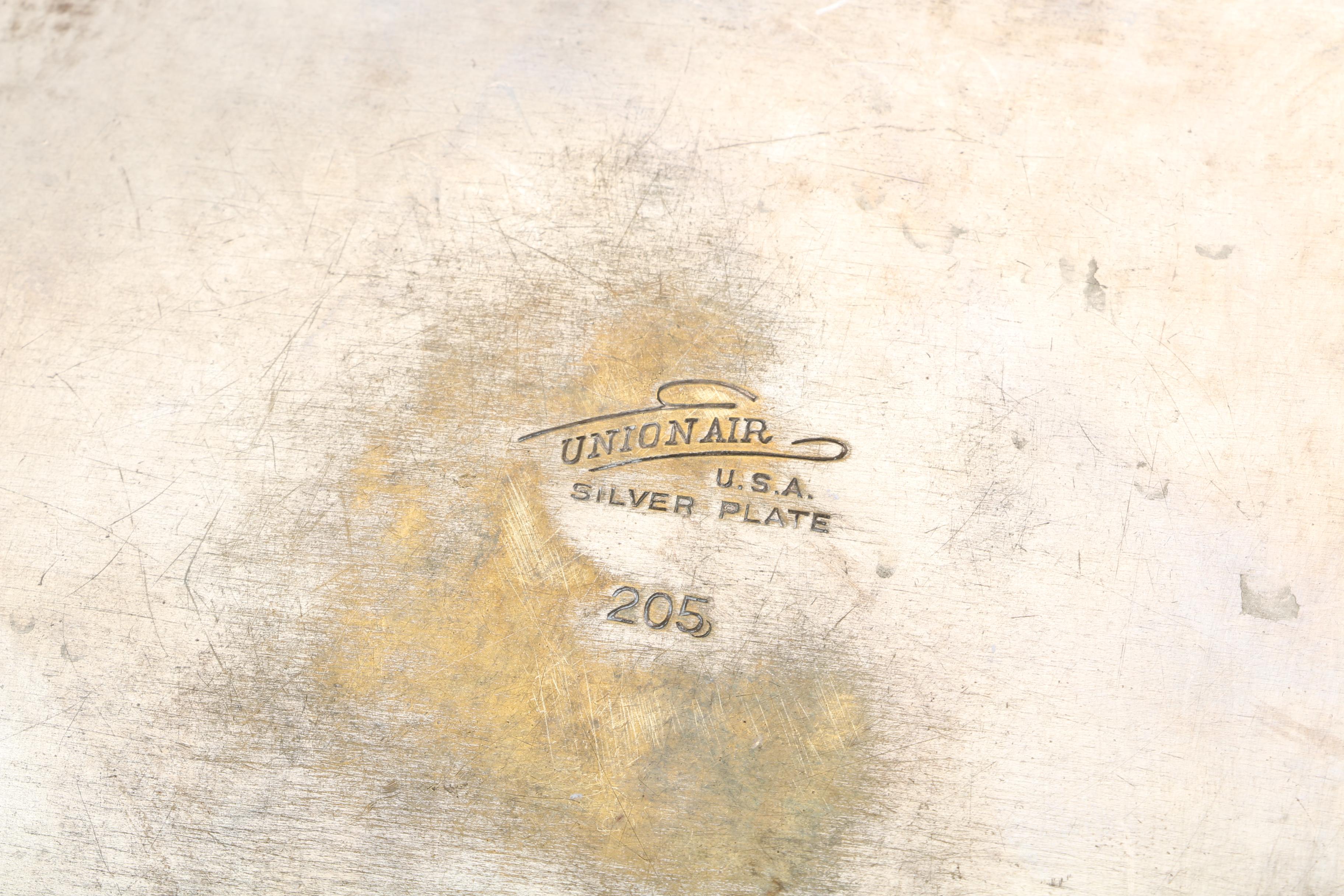 Godinger Silver Plate Crumb Catcher with Brush and Other Silent Butlers