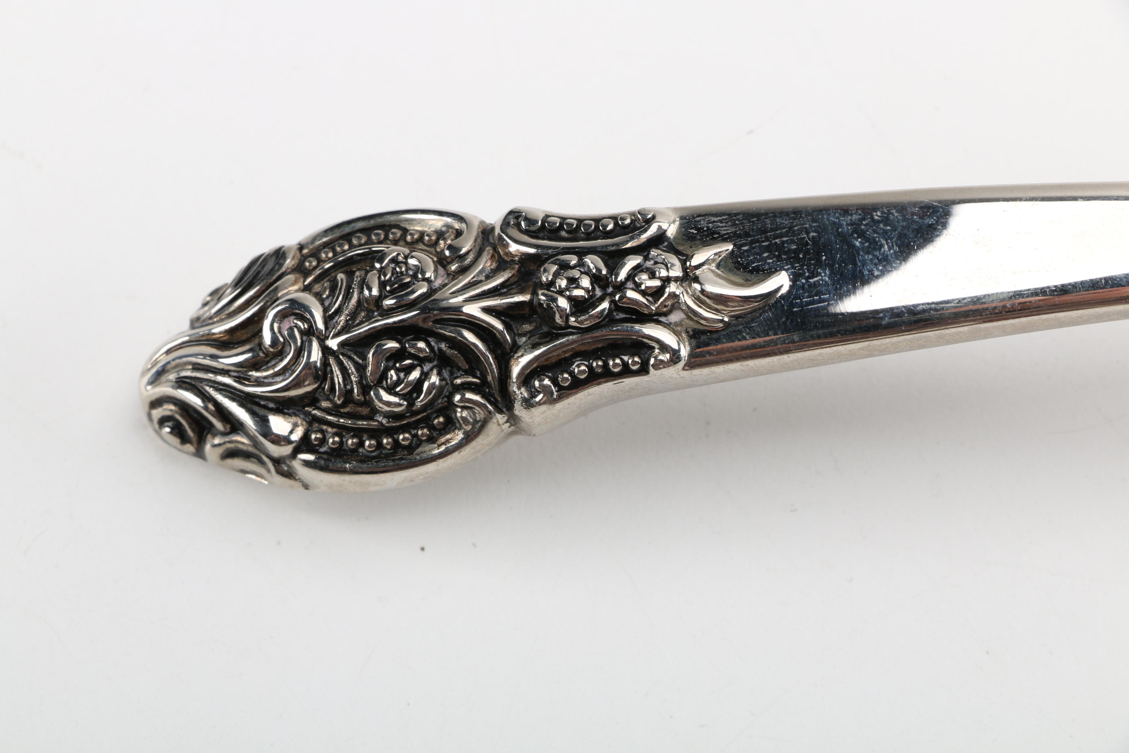 Godinger Silver Plate Crumb Catcher with Brush and Other Silent Butlers