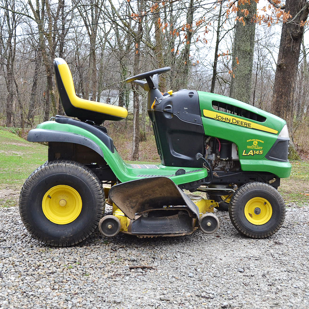 John deere la145 lawn mower shop