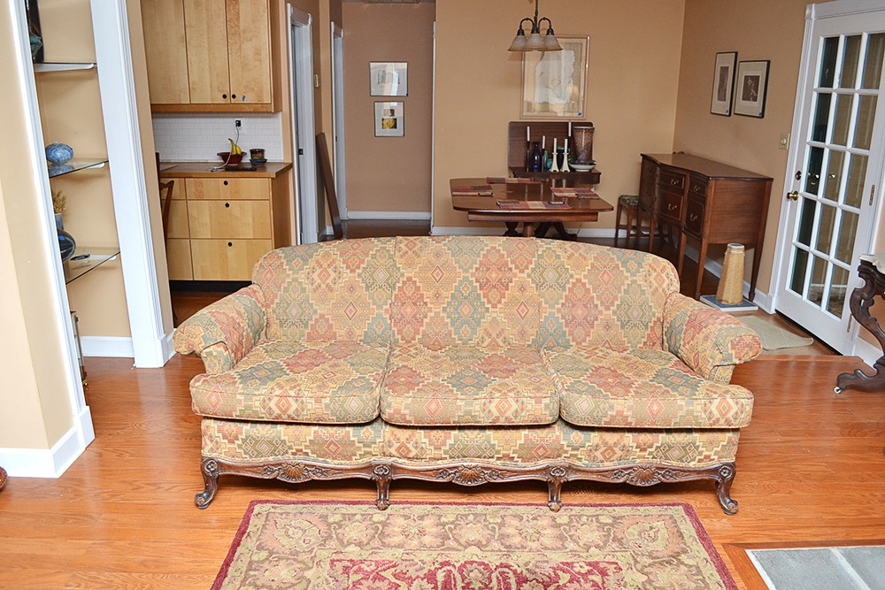 Vintage French Provincial Sofa