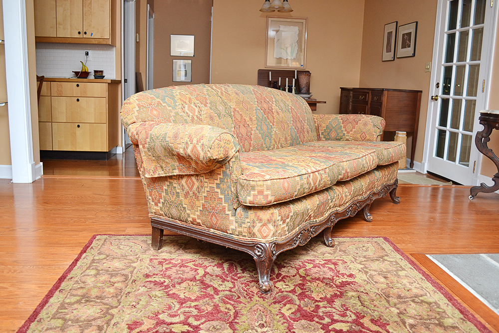 Vintage French Provincial Sofa