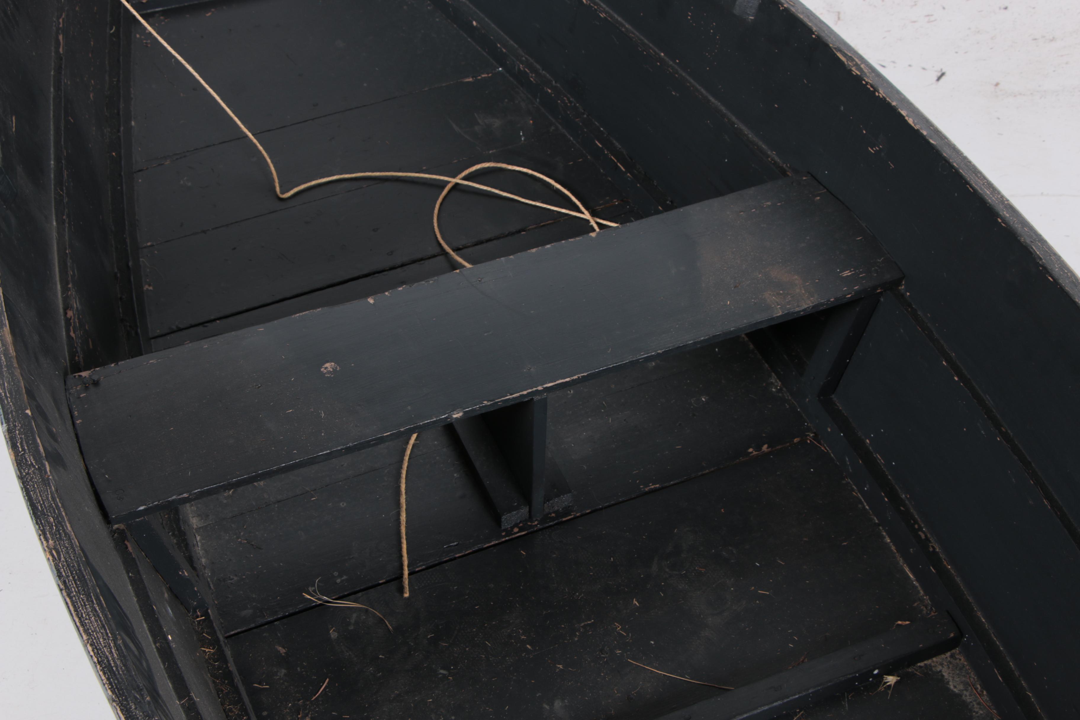 Vintage Wooden Duck Hunting Boat