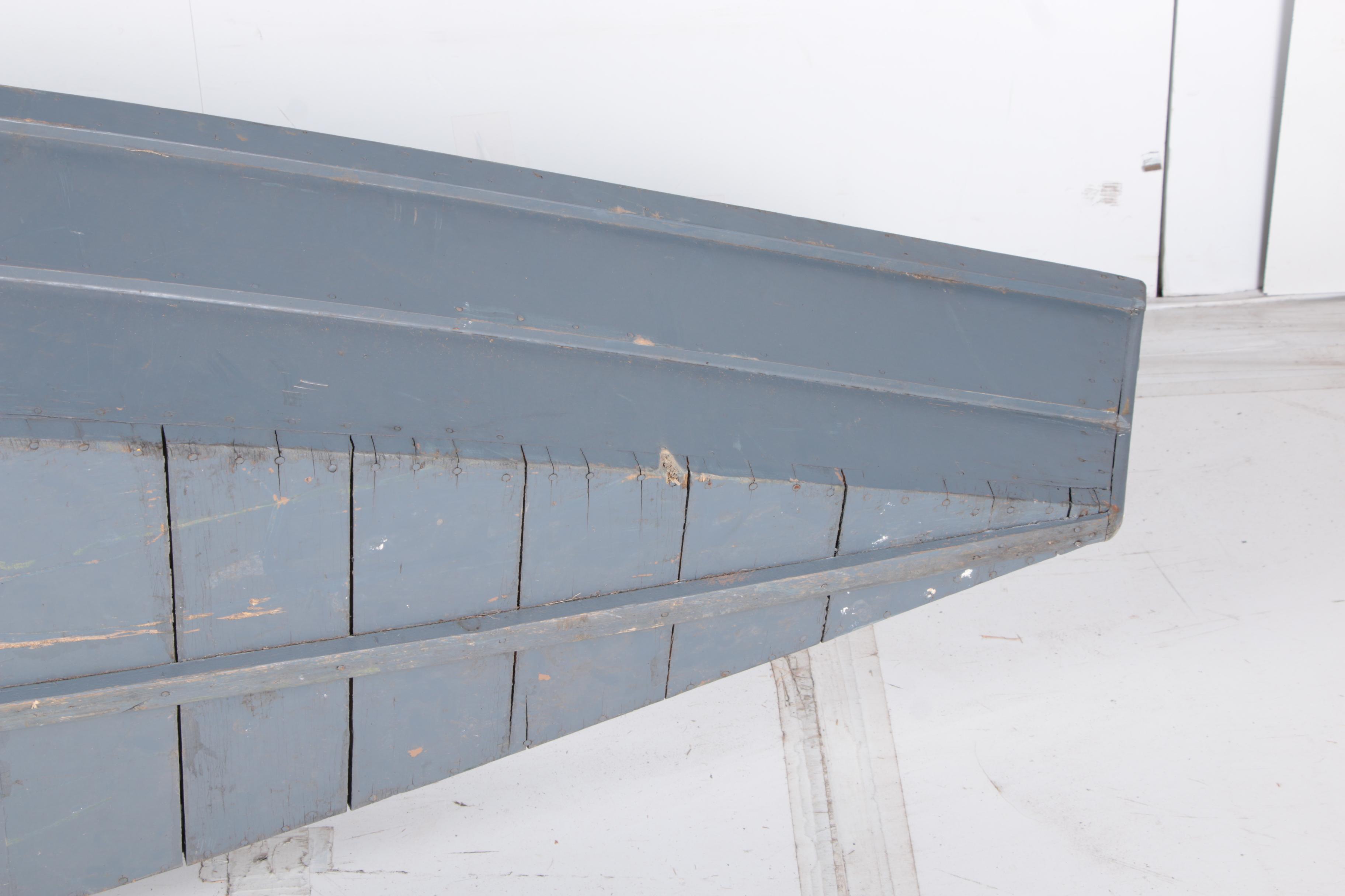 Vintage Wooden Duck Hunting Boat