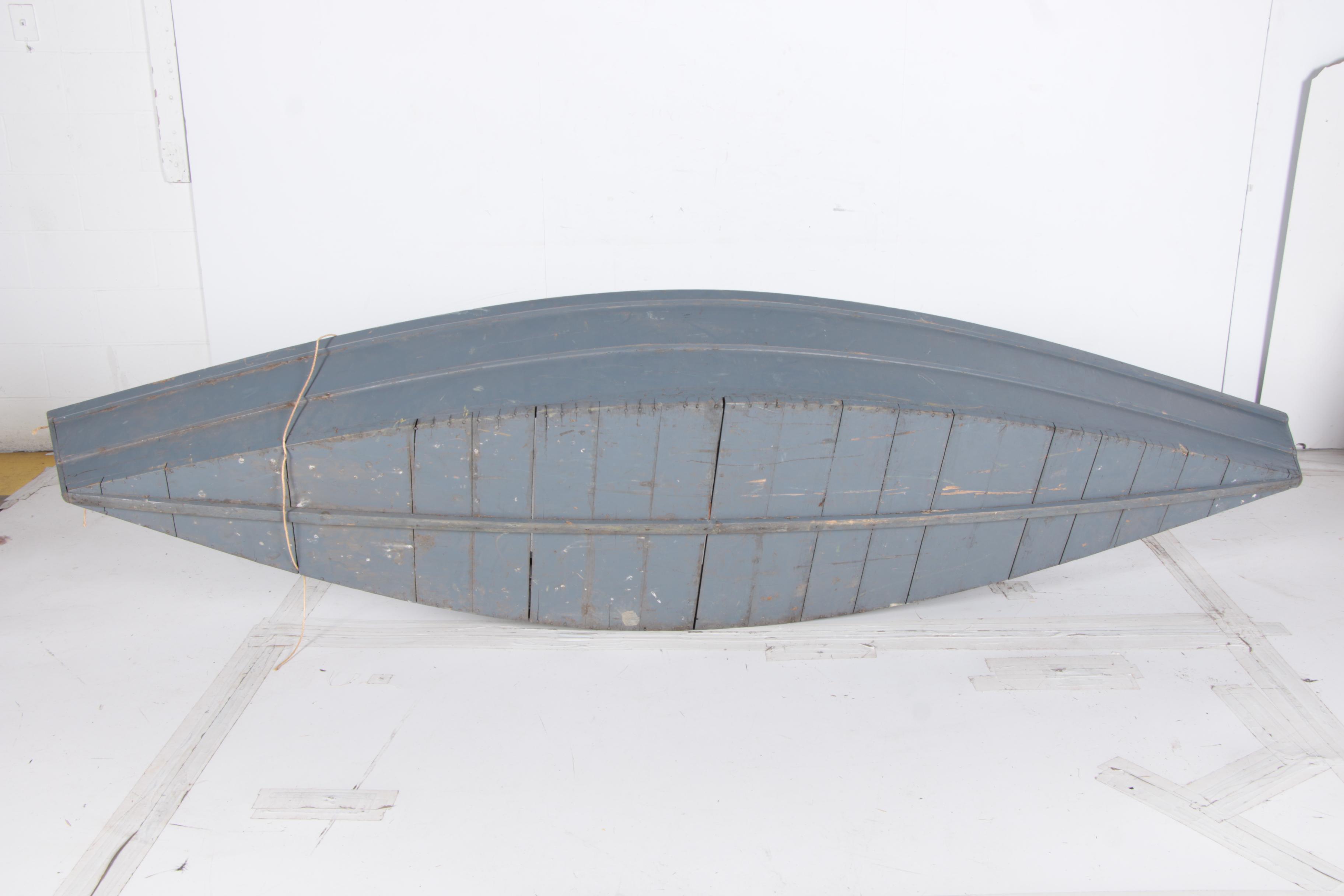 Vintage Wooden Duck Hunting Boat