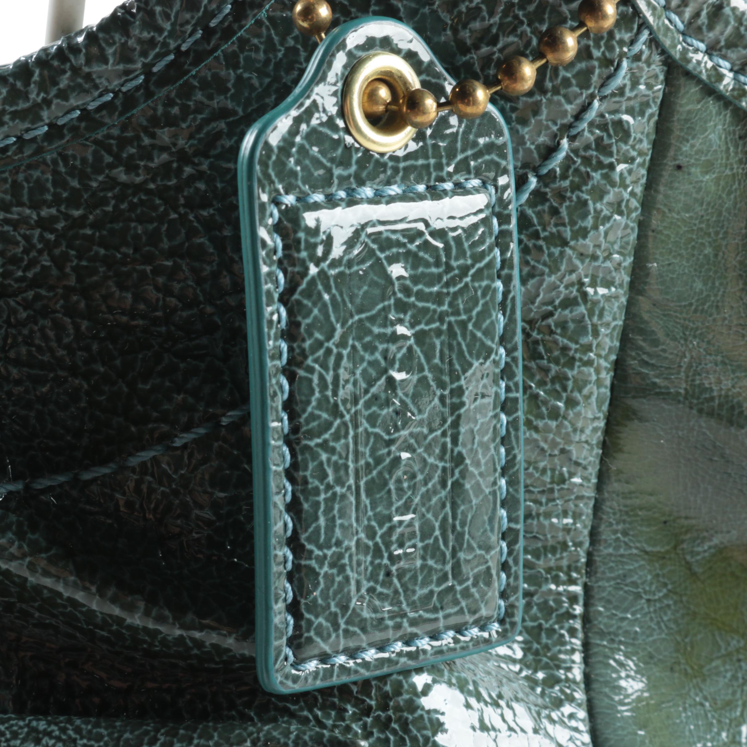 Coach Legacy Ergo Patent Leather Tote Bag