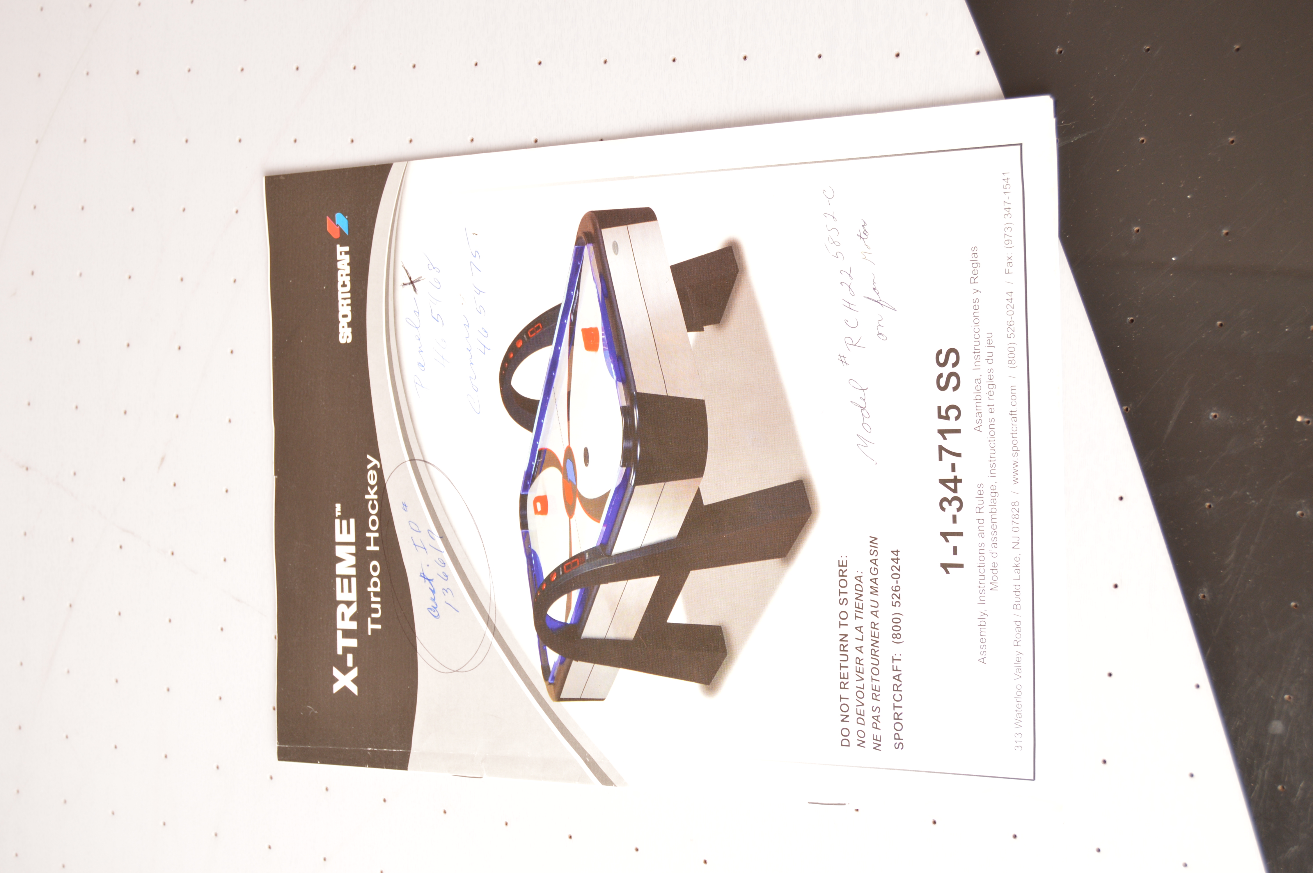 Sportcraft X-Treme Turbo Hockey Air Hockey Table