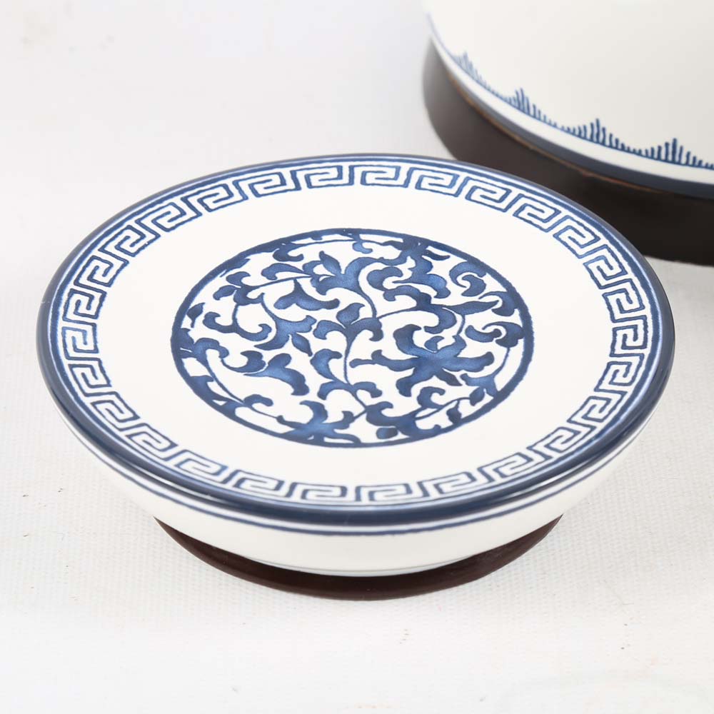 Ceramic Bathroom Set Featuring The Bombay Company