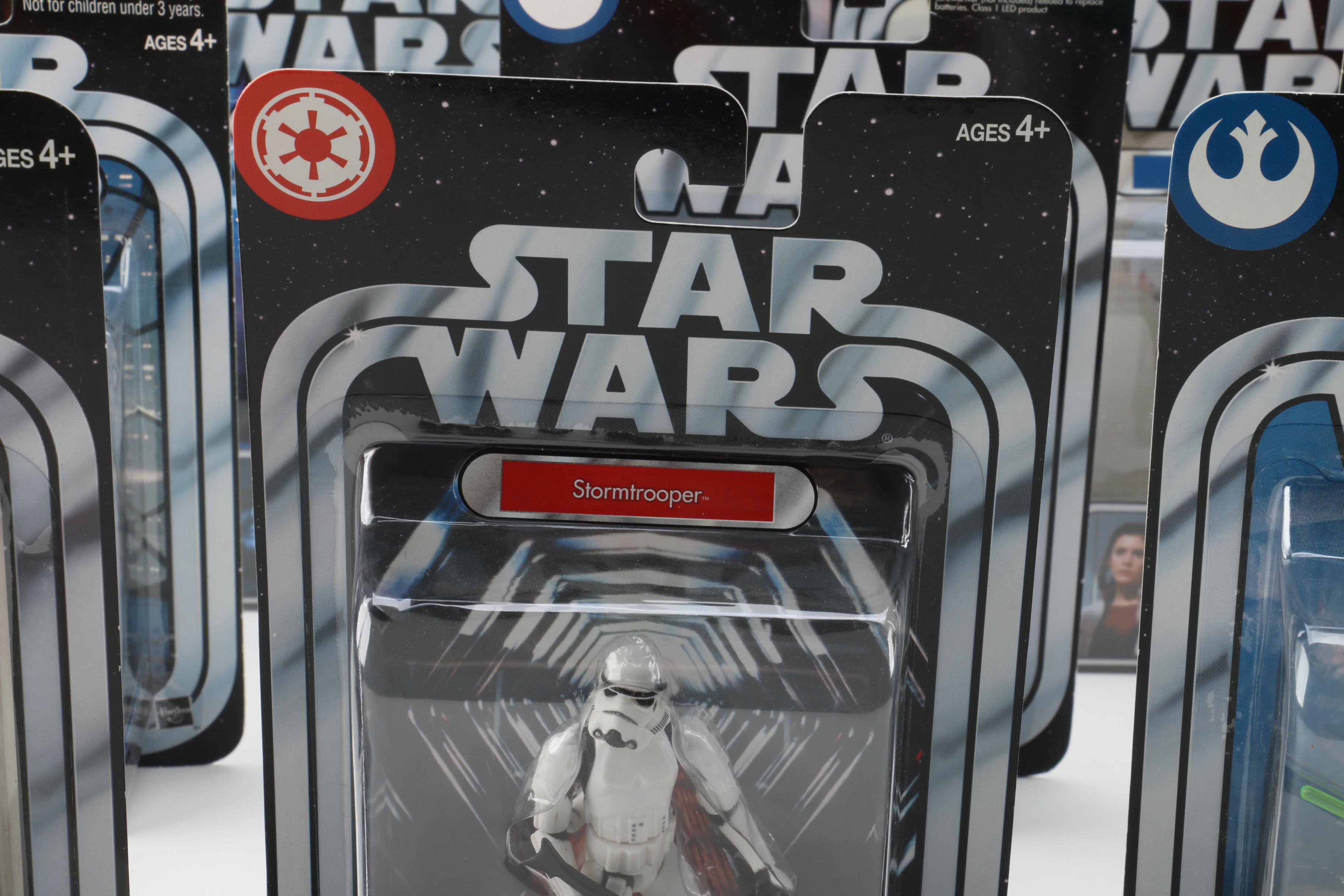 Sealed "Star Wars The Original Trilogy Collection" and Episode I Action Figures