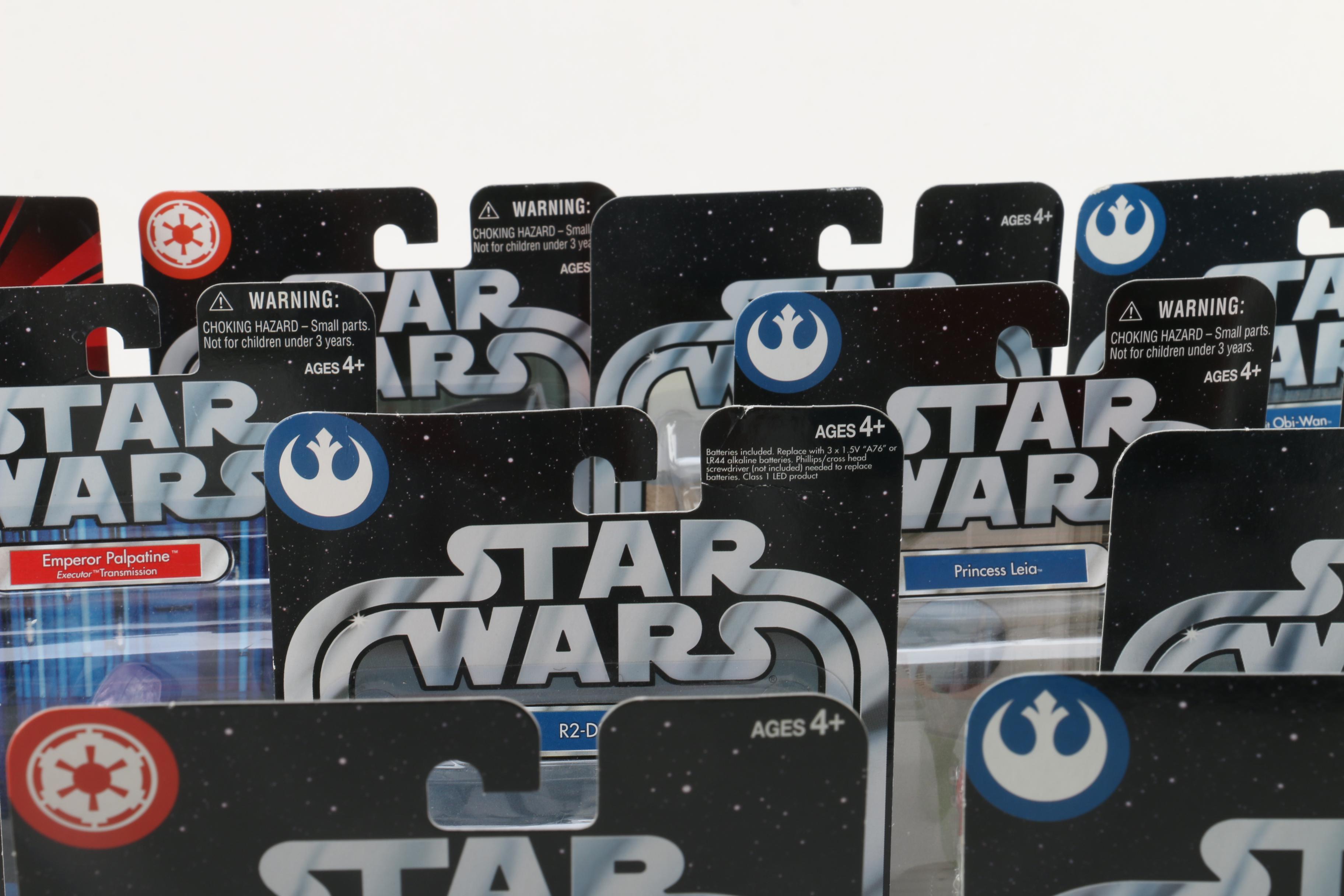 Sealed "Star Wars The Original Trilogy Collection" and Episode I Action Figures