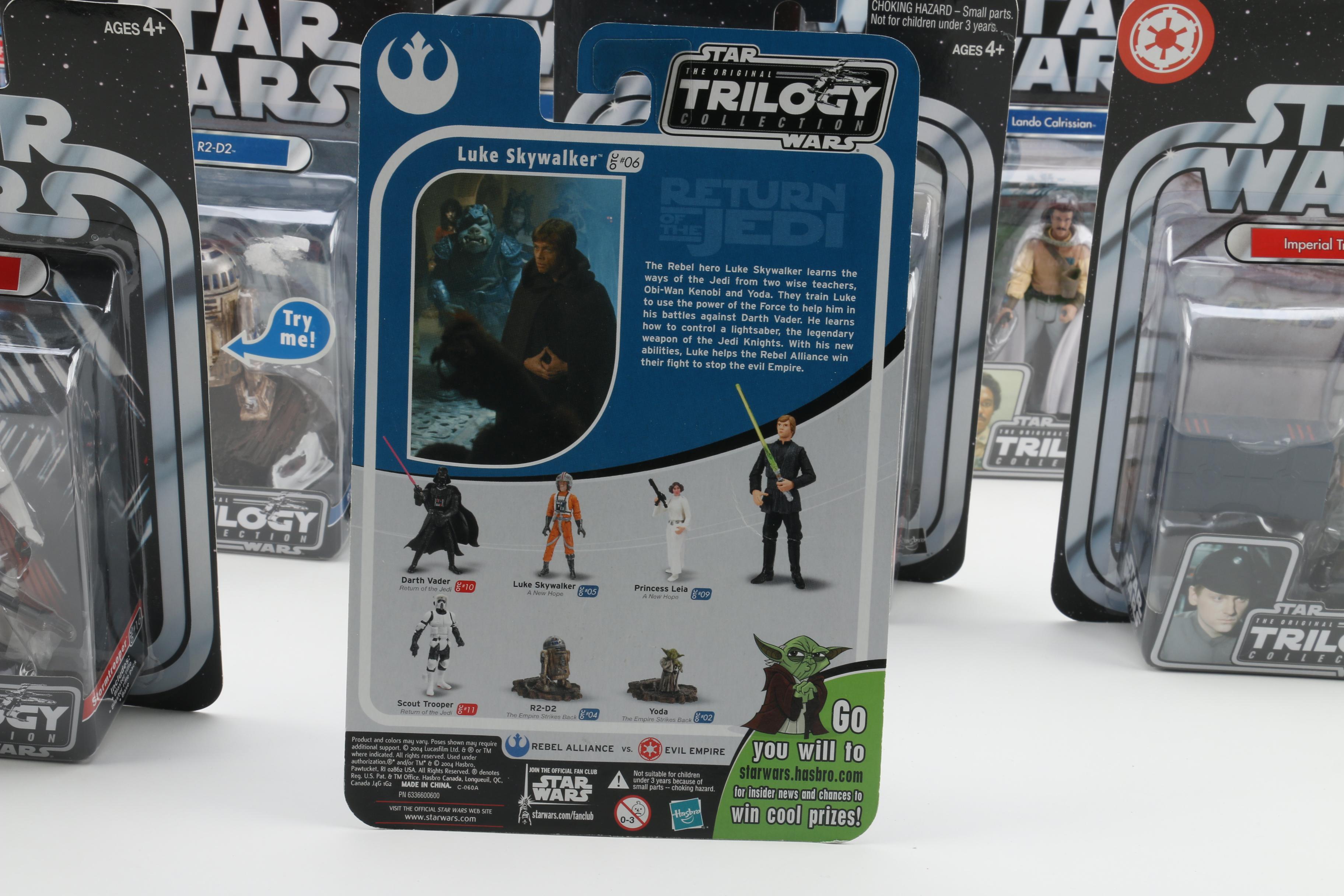Sealed "Star Wars The Original Trilogy Collection" and Episode I Action Figures