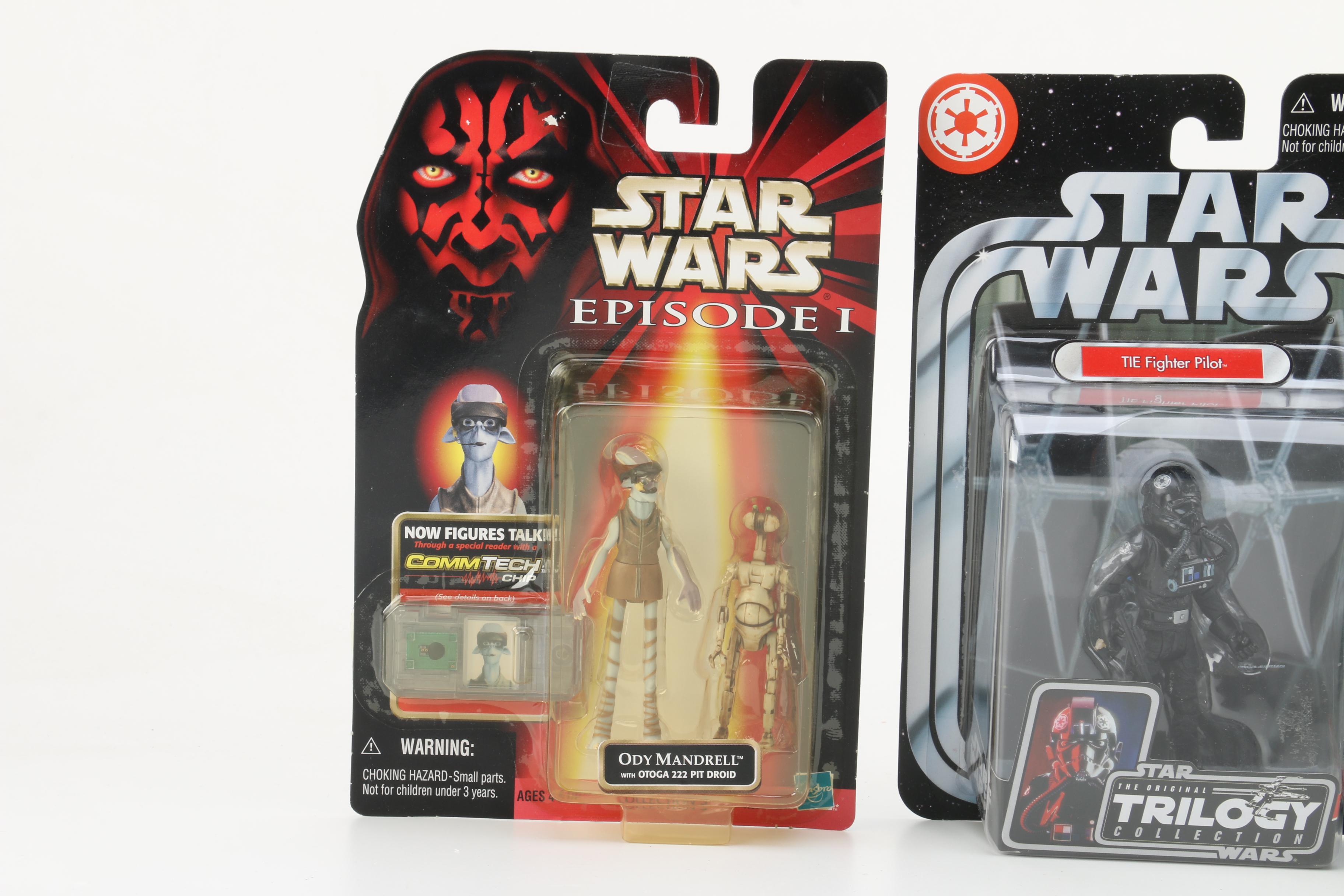 Sealed "Star Wars The Original Trilogy Collection" and Episode I Action Figures