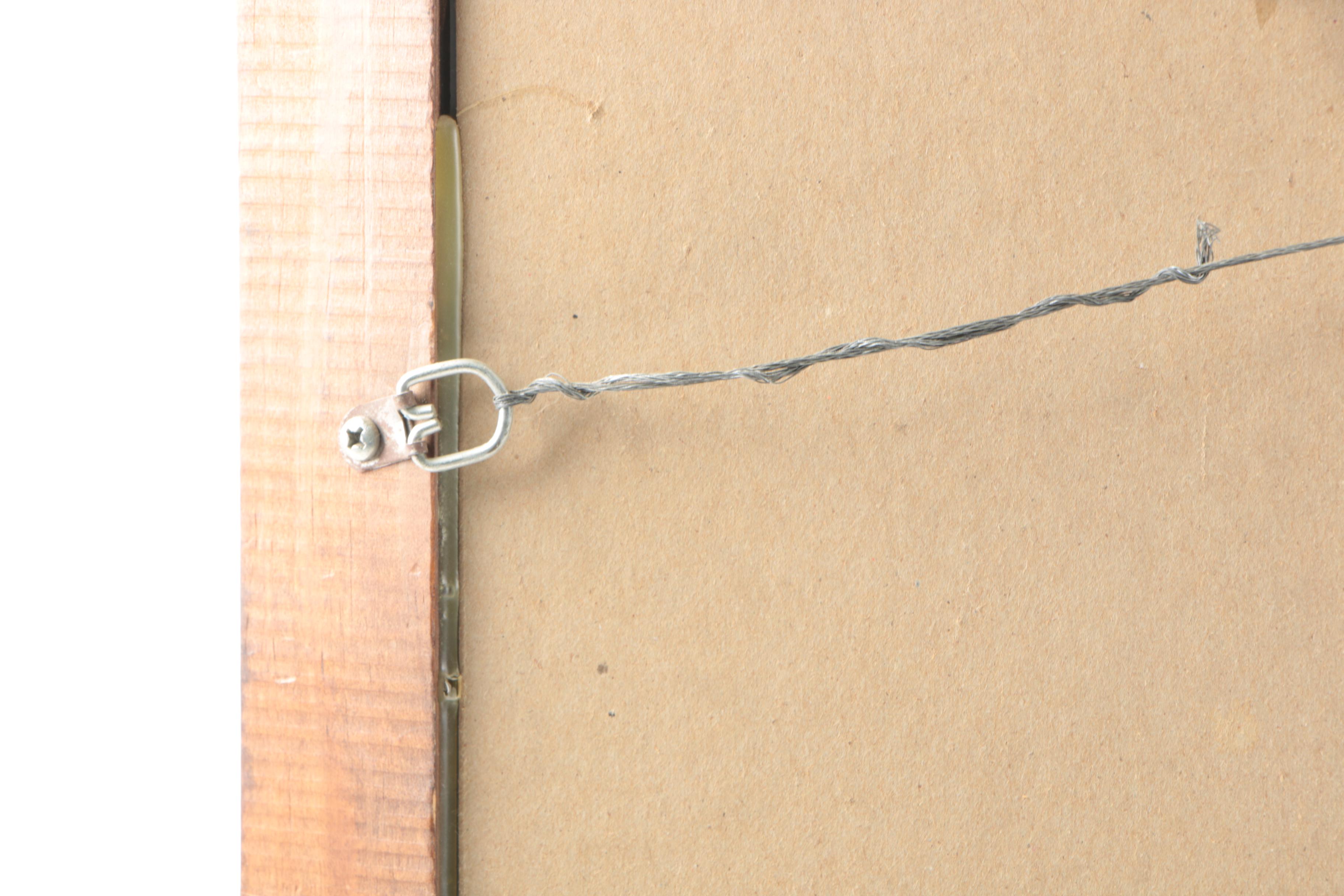 Framed Crown Royal Sign