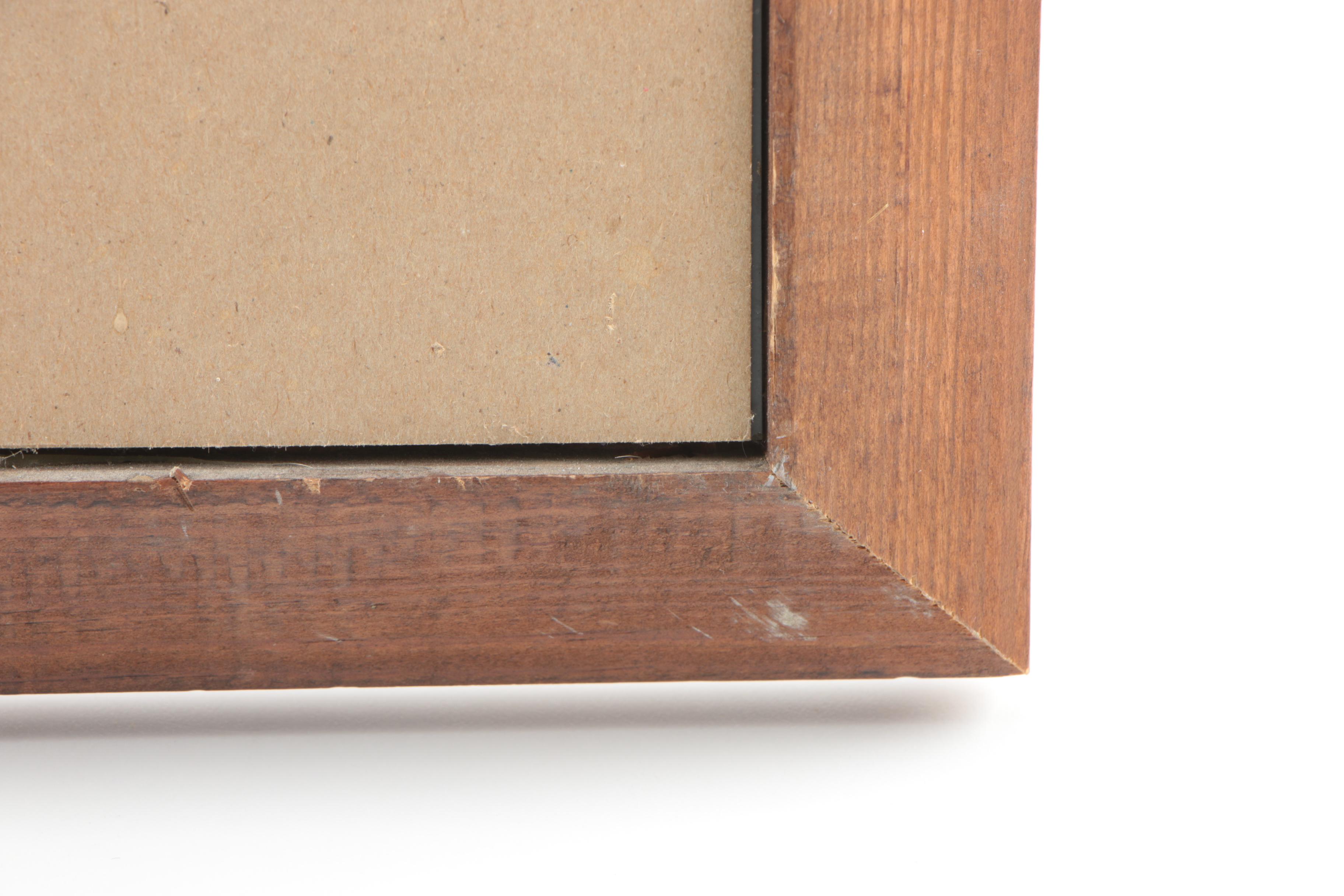 Framed Crown Royal Sign