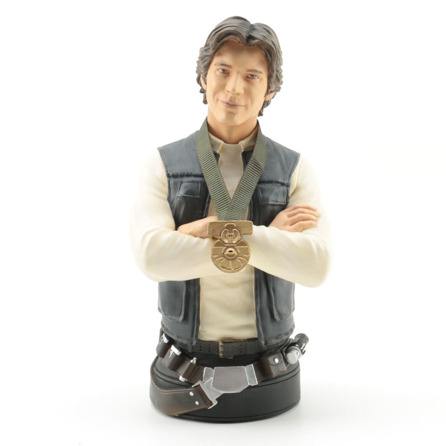 LucasFilm Star Wars "Han Solo, Hero of Yavin" Collectible Mini Bust