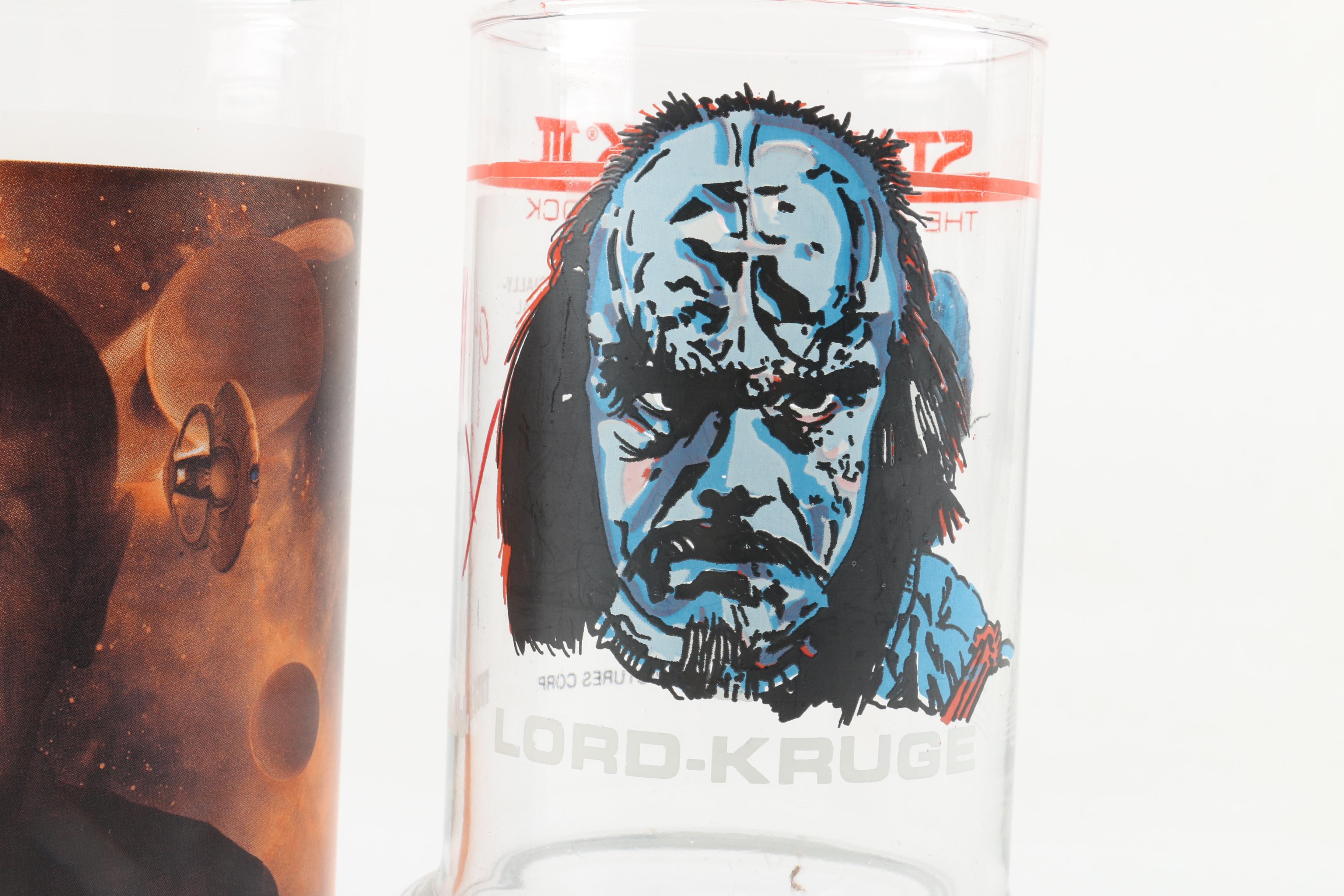 Star Trek III Glass Tumblers