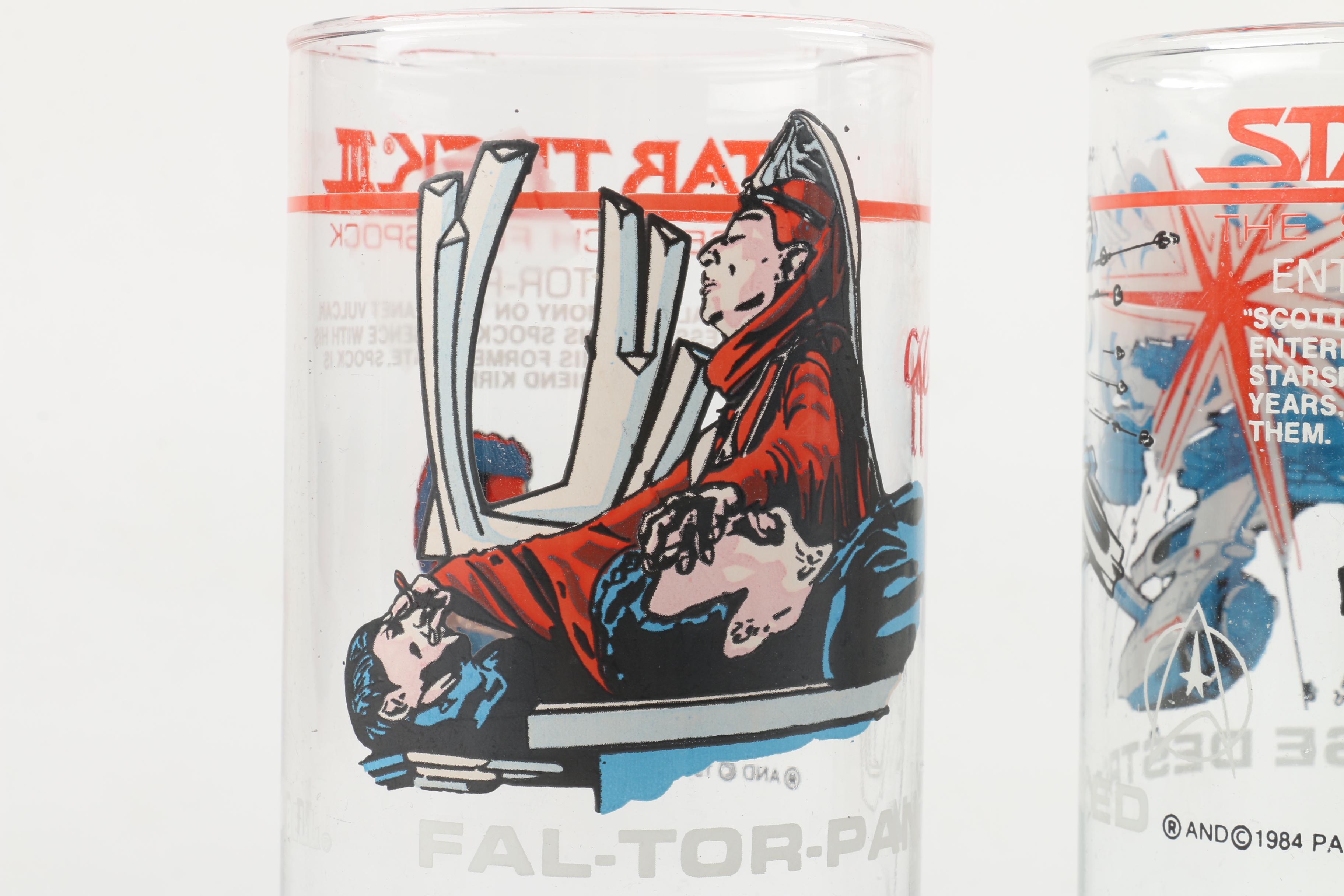 Star Trek III Glass Tumblers