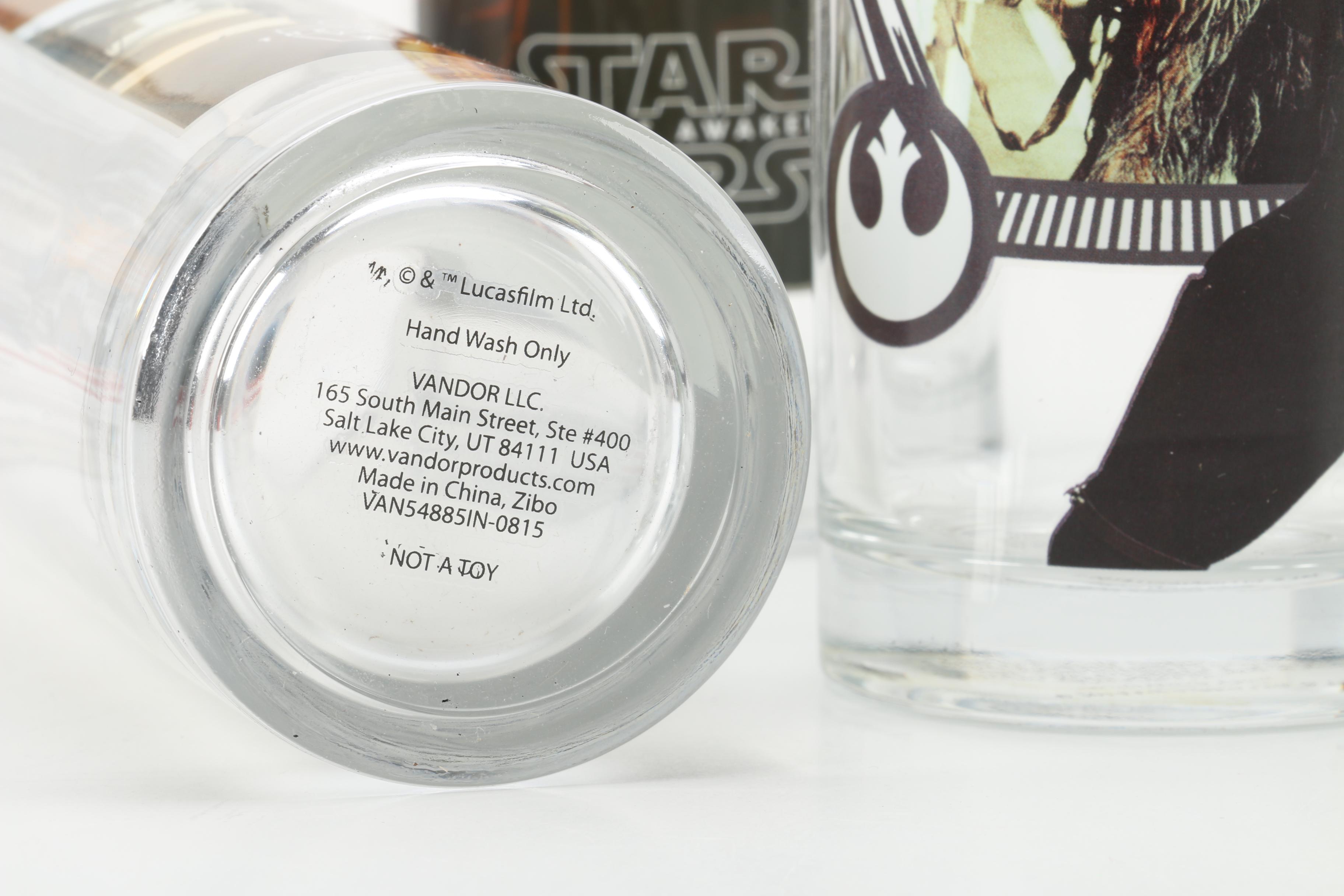 Star Wars Glass Tumblers