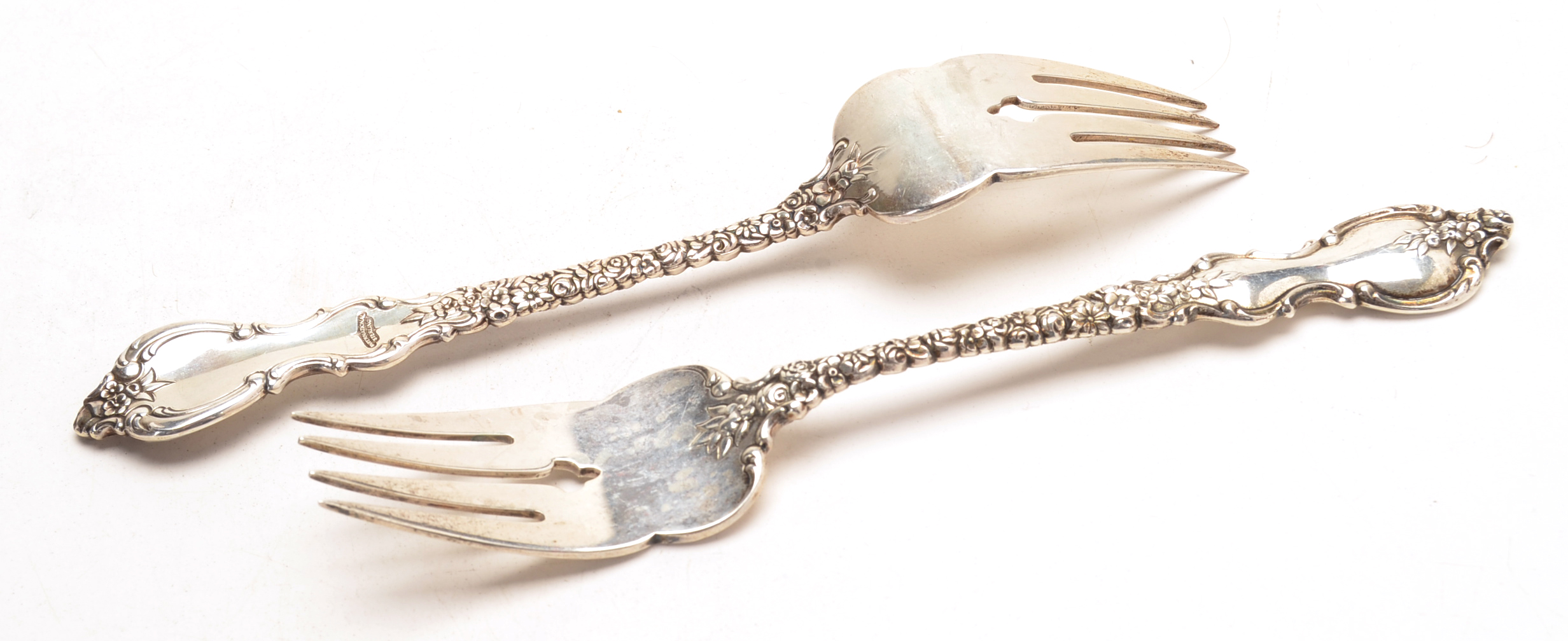 International Silver Co. Sterling Silver "Du Barry" Flatware