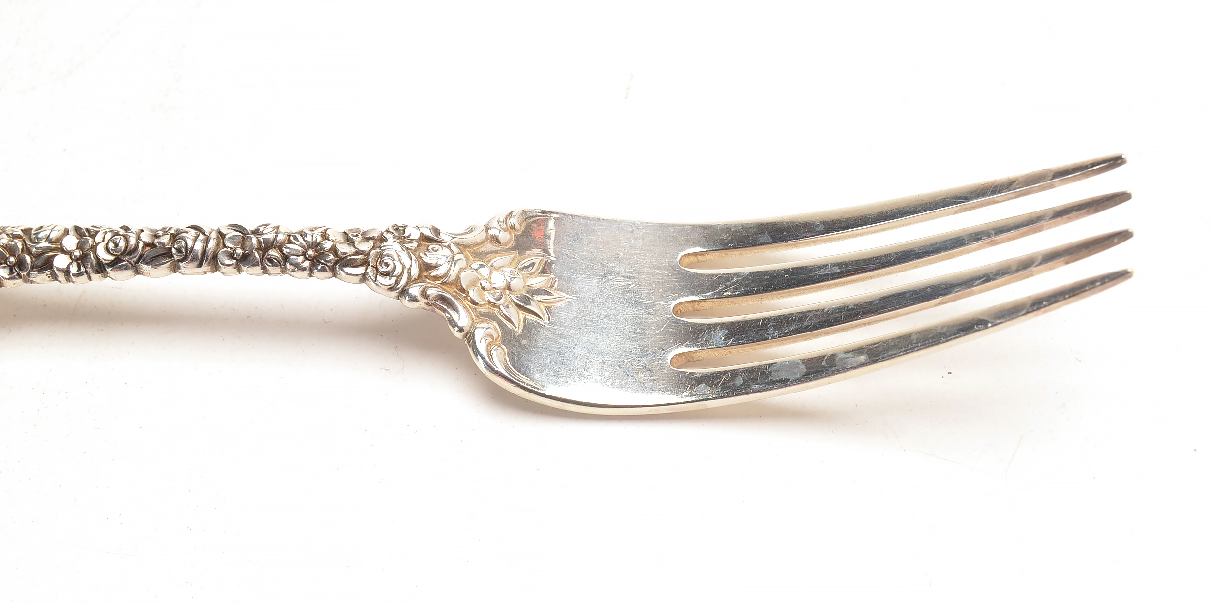 International Silver Co. Sterling Silver "Du Barry" Flatware