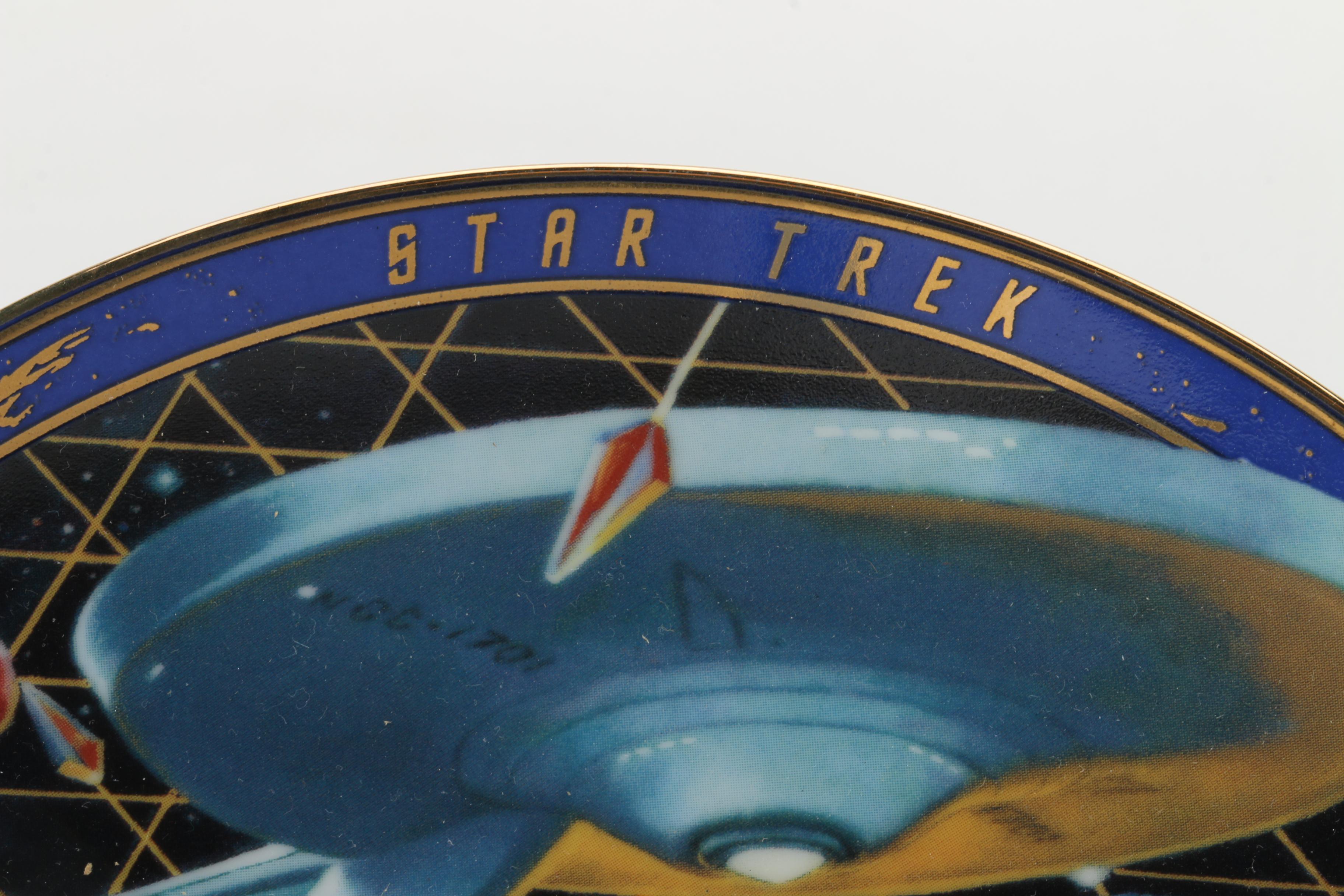 Star Trek The Original Episodes "The Tholian Web" Limited Edition Plate 1996