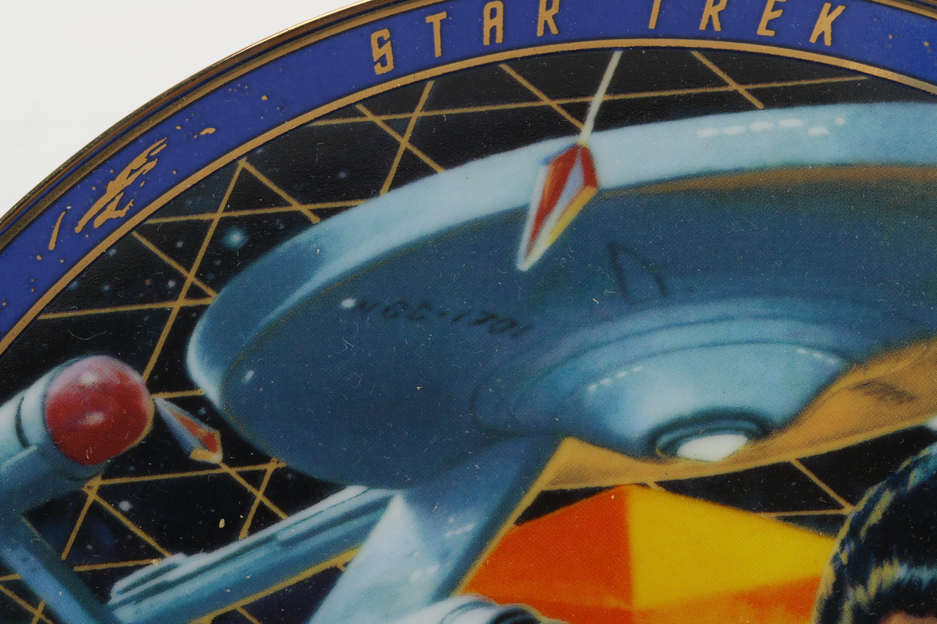 Star Trek The Original Episodes "The Tholian Web" Limited Edition Plate 1996