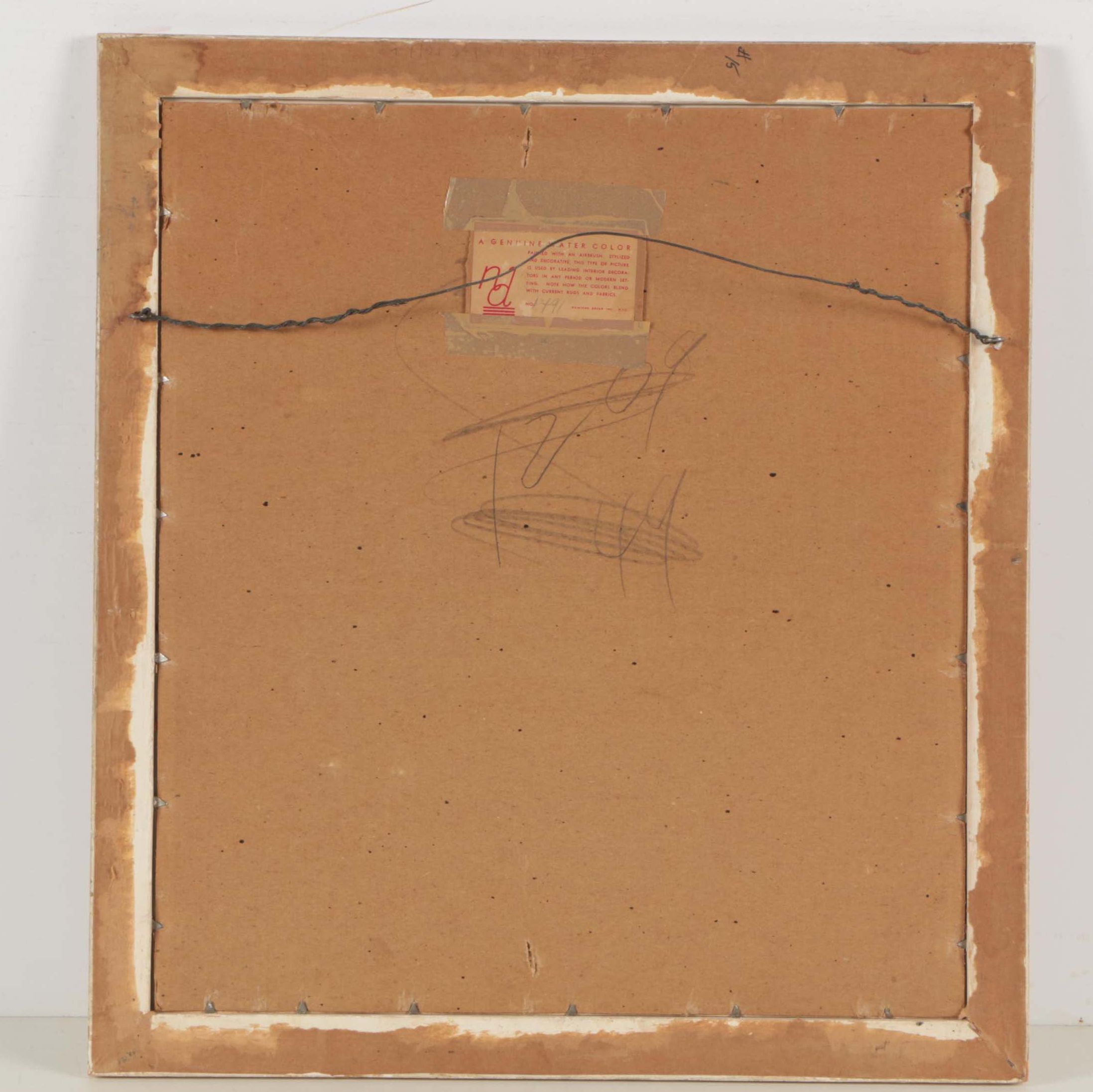 Harris and Peters Watercolor Airbrush Paintings