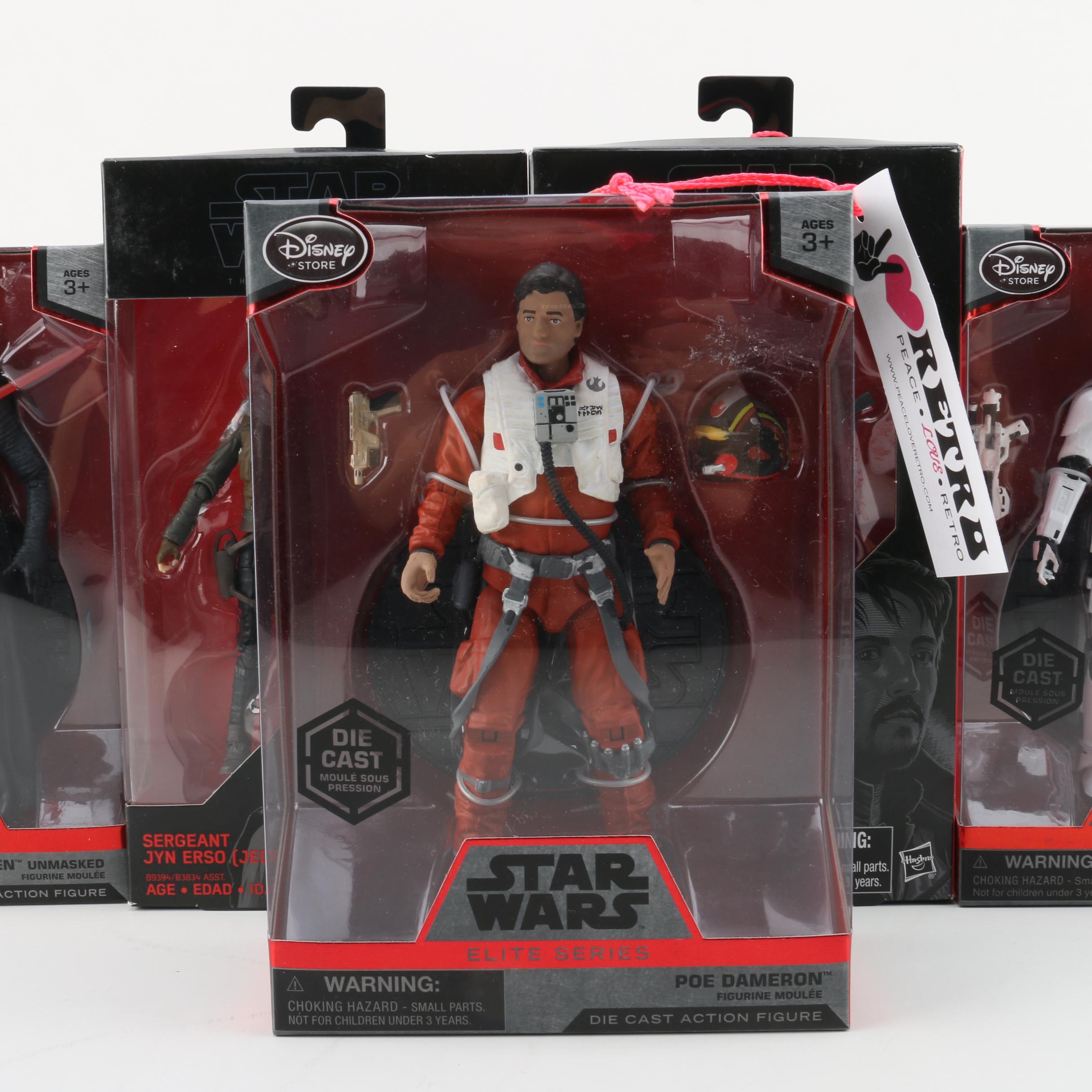 "Star Wars" Elite and Black Series Action Figures