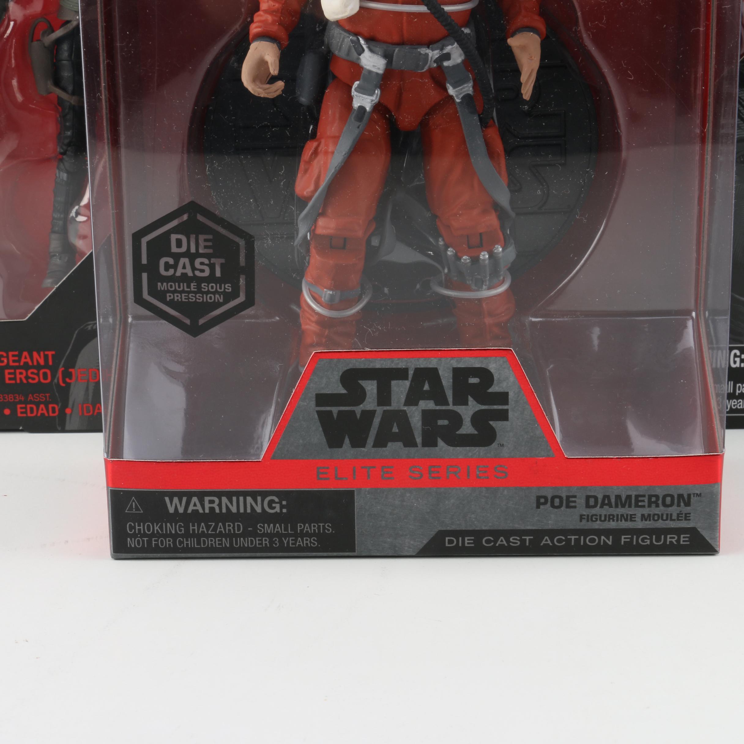 "Star Wars" Elite and Black Series Action Figures