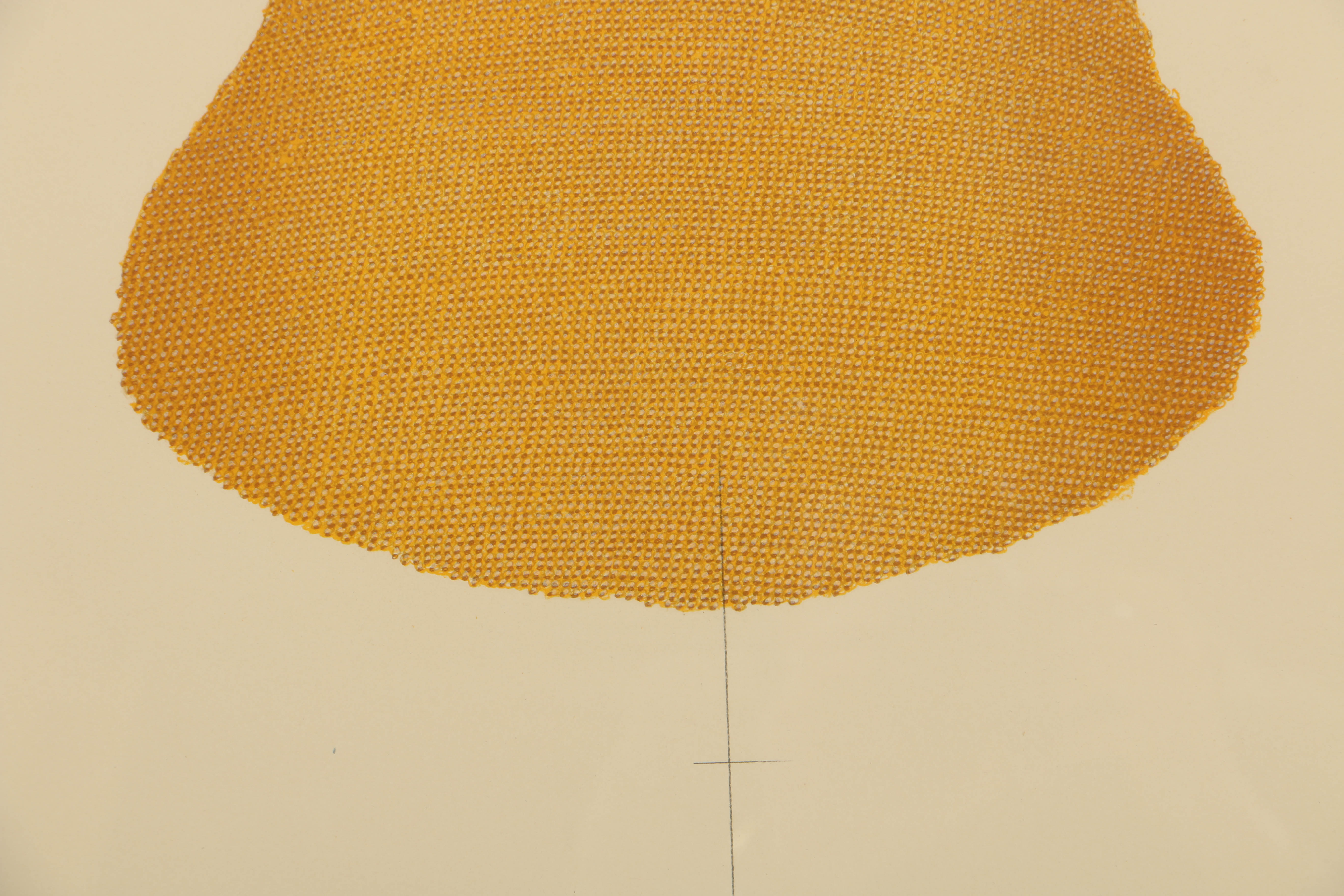 Horia Damian Limited Edition Serigraph on Paper "La Colline / Golden Galaxy"