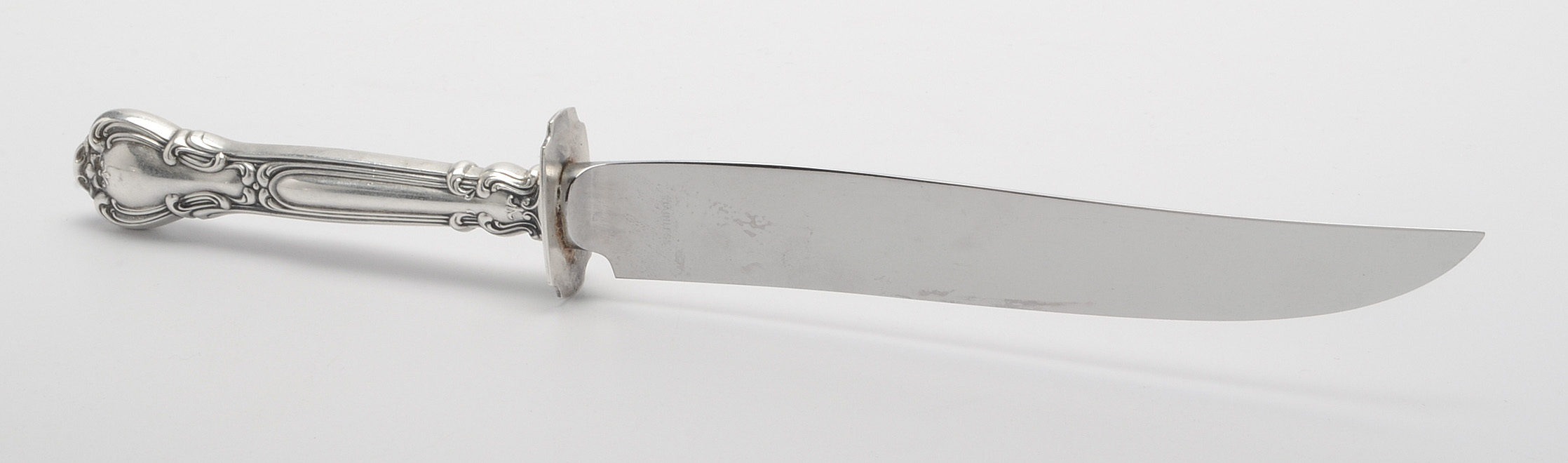 Gorham "Chantilly" Sterling Silver Flatware with Mahogany Storage Chest